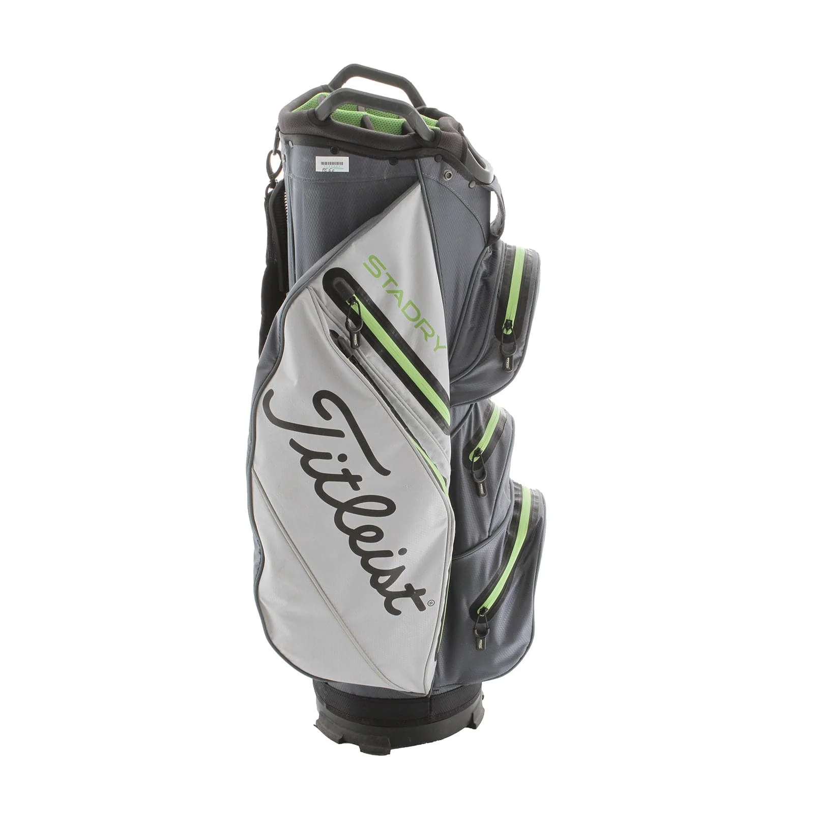 Titleist StaDry Cart Bag - Grey/Silver/Green - Image 3