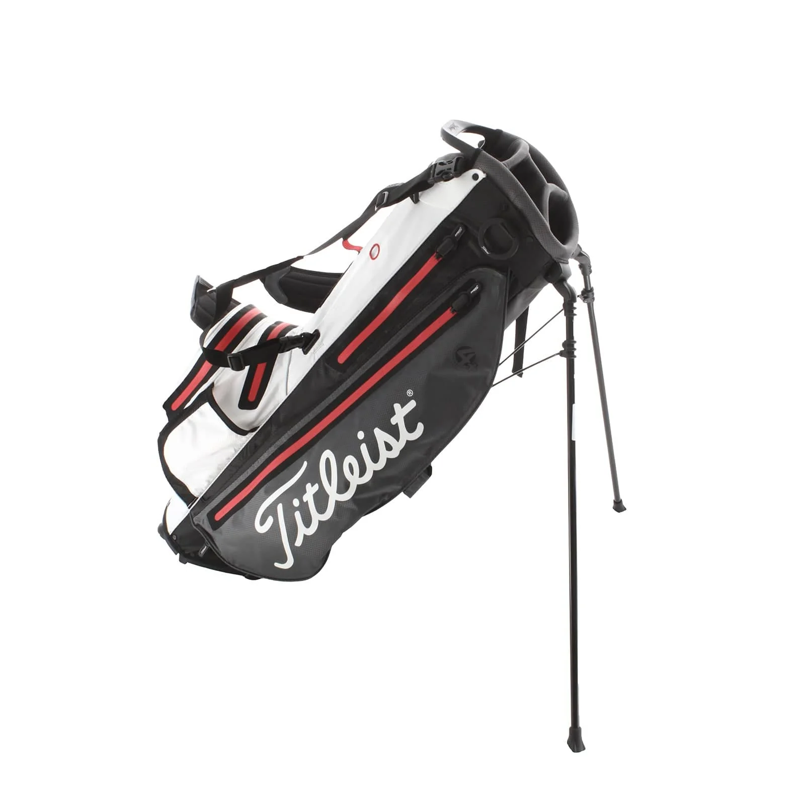 Titleist StaDry Stand Bag - White/Grey/Red