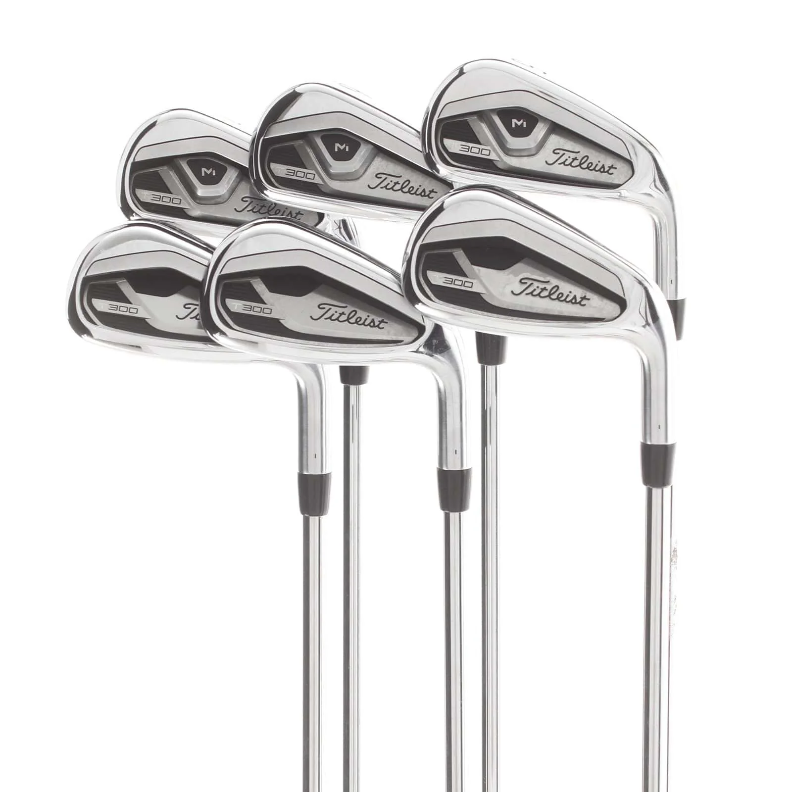 Titleist T-300 Steel Mens Right Hand Irons 5-PW Regular - AMT-300
