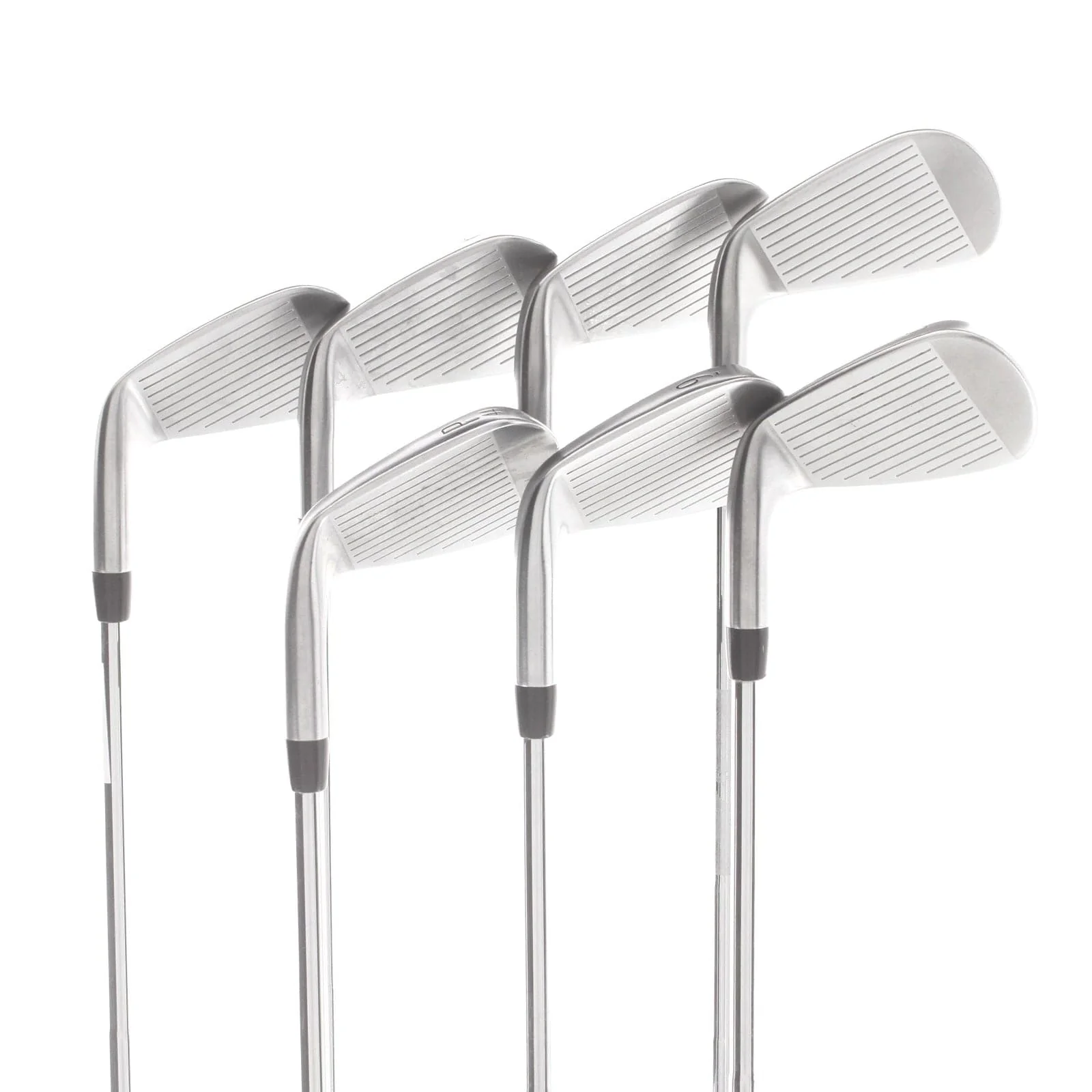Titleist T150 Steel Mens Right Hand Irons 4-PW Stiff - AMT Silver - Image 4