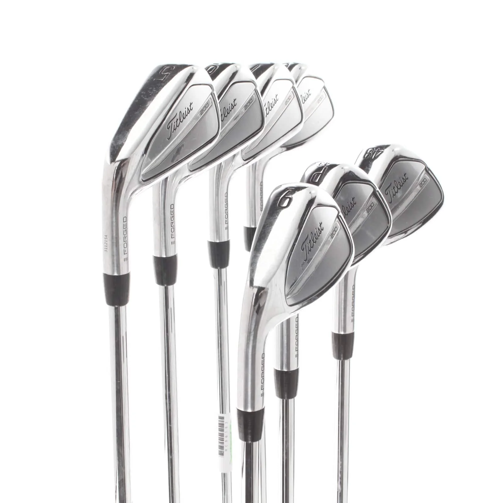 Titleist T200 2023 Steel Mens Left Hand Irons 5-GW Stiff - True Temper AMT Black S300 - Image 2