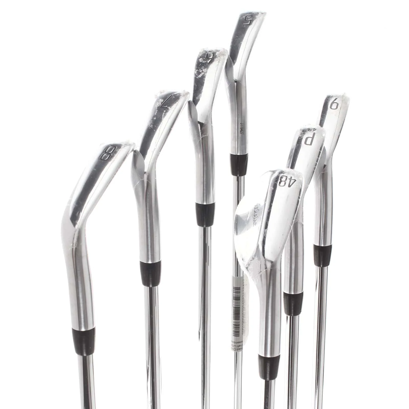 Titleist T200 2023 Steel Mens Right Hand Irons 5-GW Stiff - AMT Black S300 - Image 3