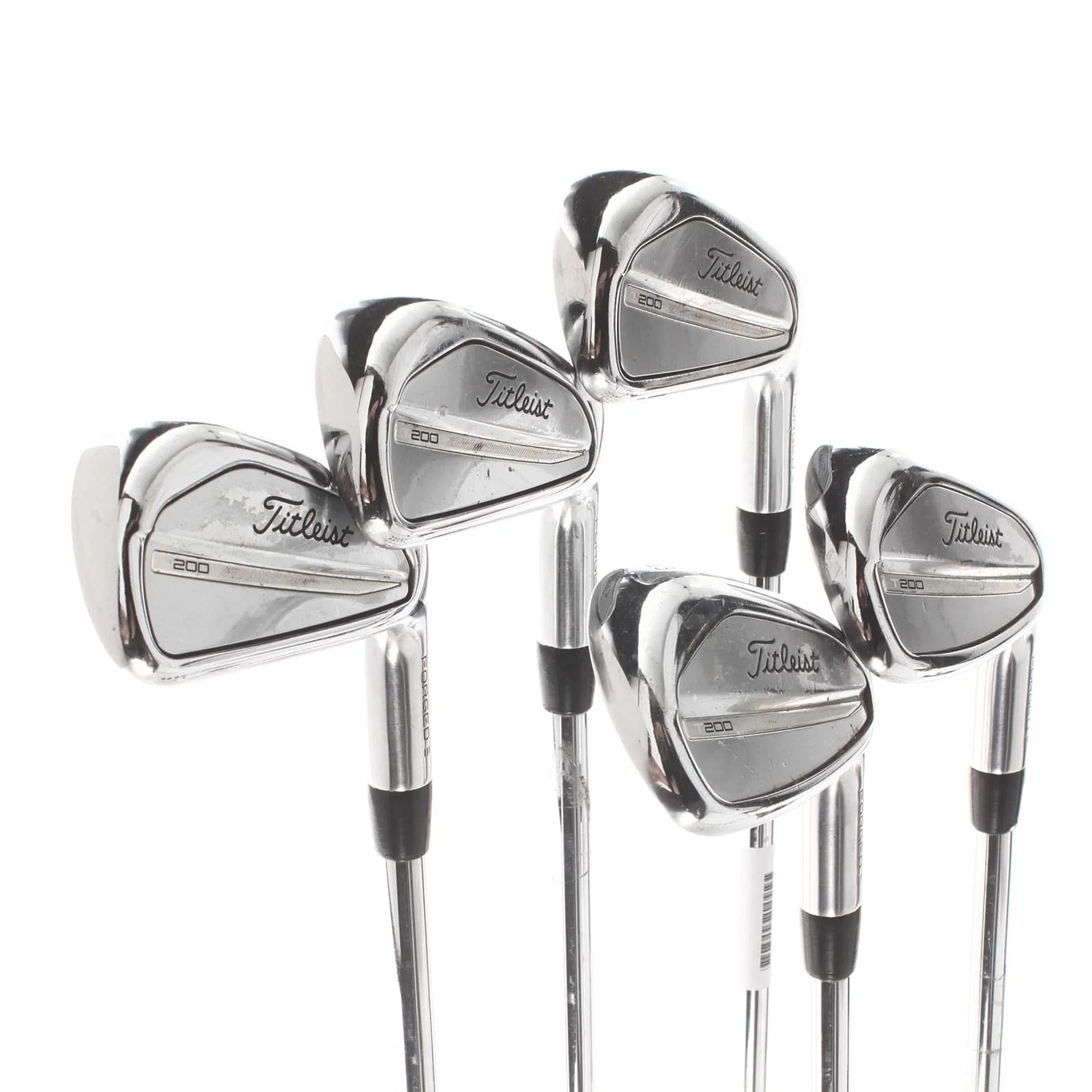 Titleist T200 2023 Steel Mens Right Hand Irons 5-PW Stiff - True Temper AMT Black S300 - Image 2