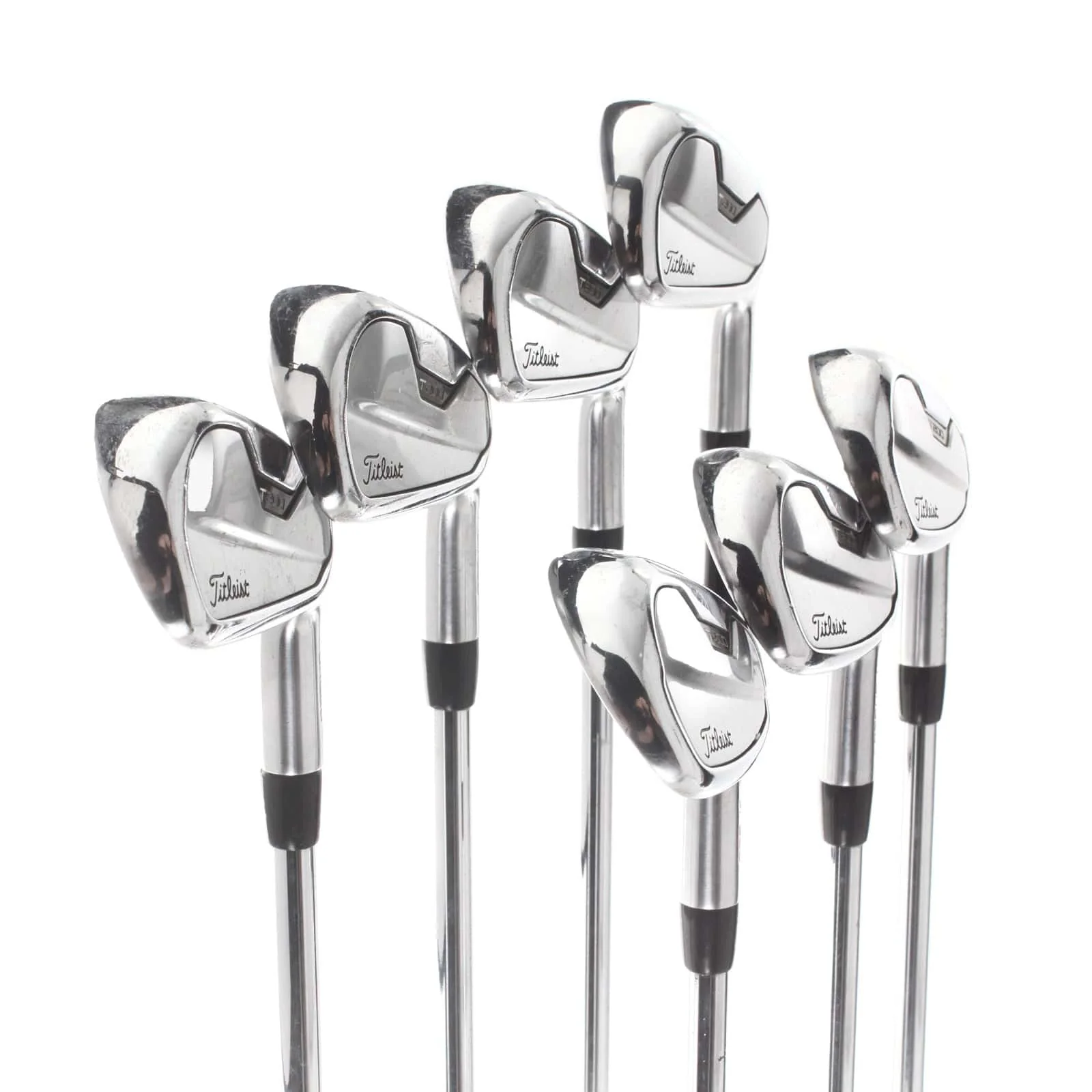 Titleist T200 Steel Mens Right Hand Irons 4-PW Stiff - True Temper AMT S300 - Image 2