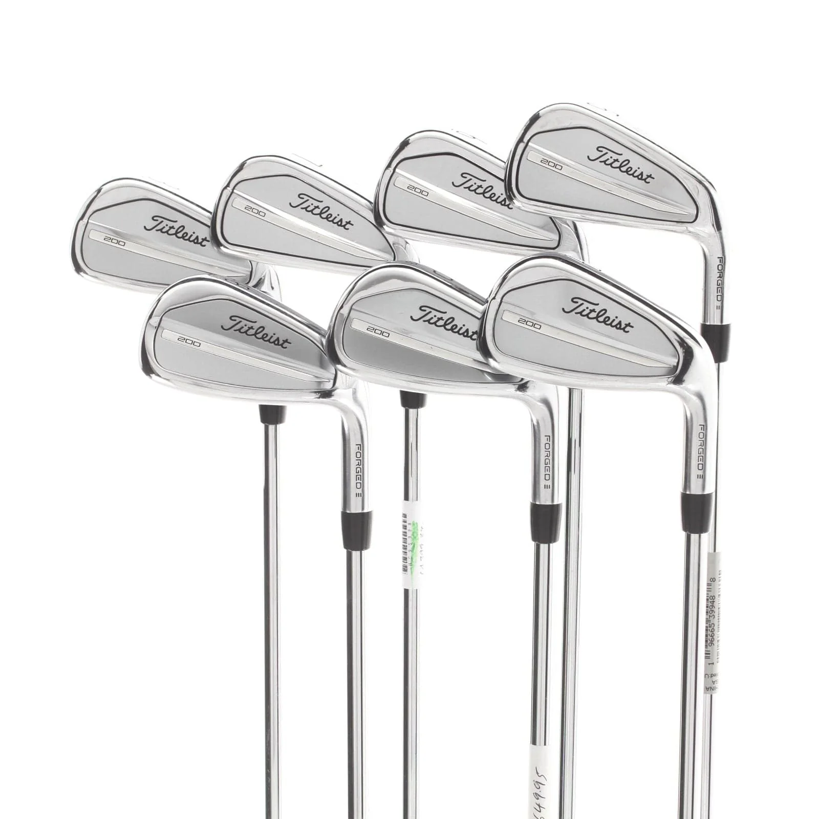 Titleist T200 Steel Mens Right Hand Irons 5-GW Stiff - True Temper AMT Black