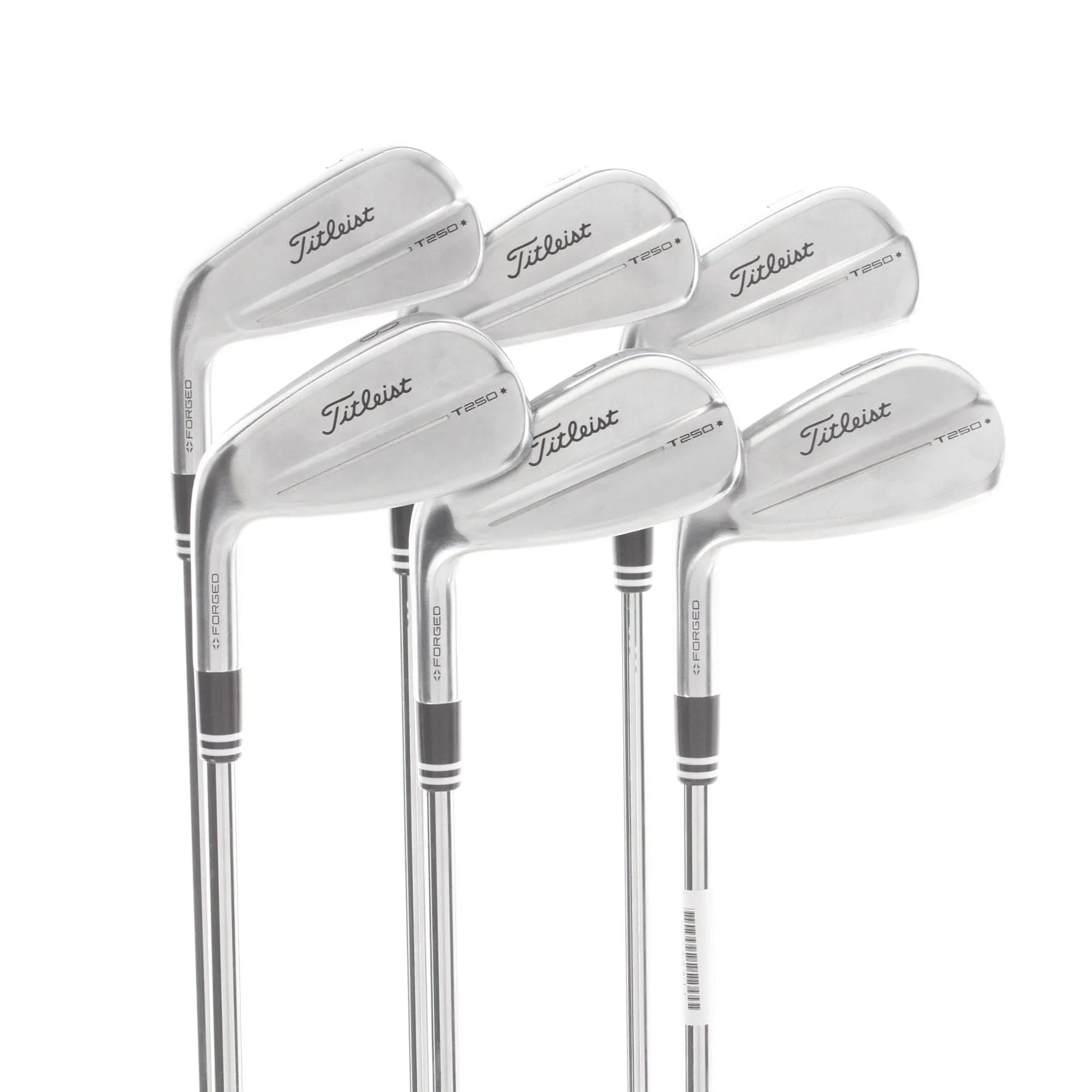 Titleist T250* Steel Mens Left Hand Irons 5-PW Regular - Dynamic Gold 95