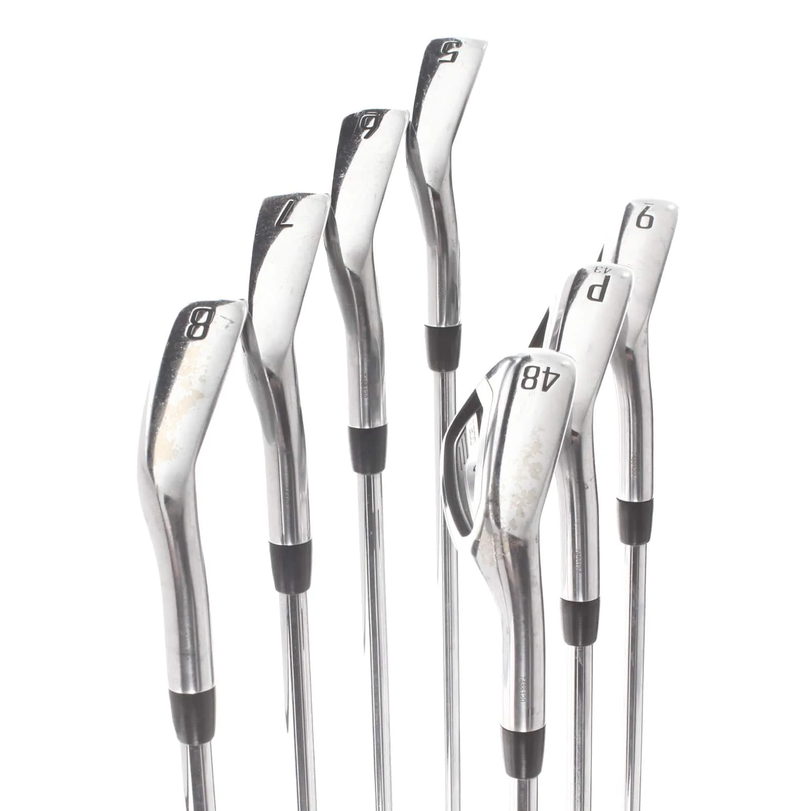 Titleist T300 2021 Steel Mens Right Hand Irons 5-PW+48 Regular - True Temper AMT Red - Image 3