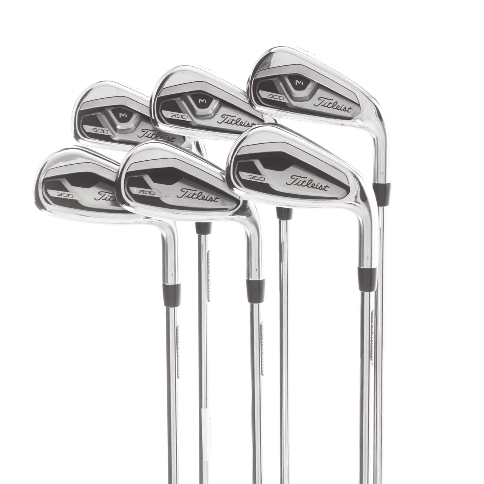 Titleist T300 2021 Steel Mens Right Hand Irons 5-PW Regular - AMT Red R300