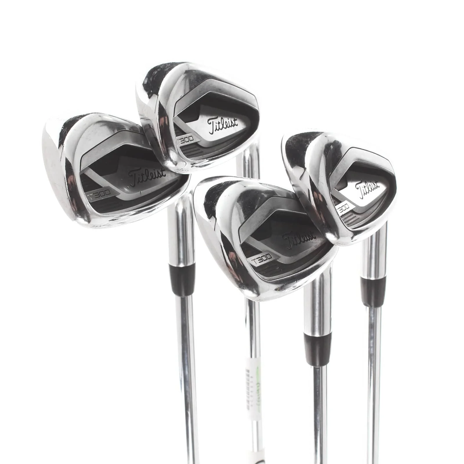 Titleist T300 2021 Steel Mens Right Hand Irons 8-GW Regular - AMT Red R300 - Image 2