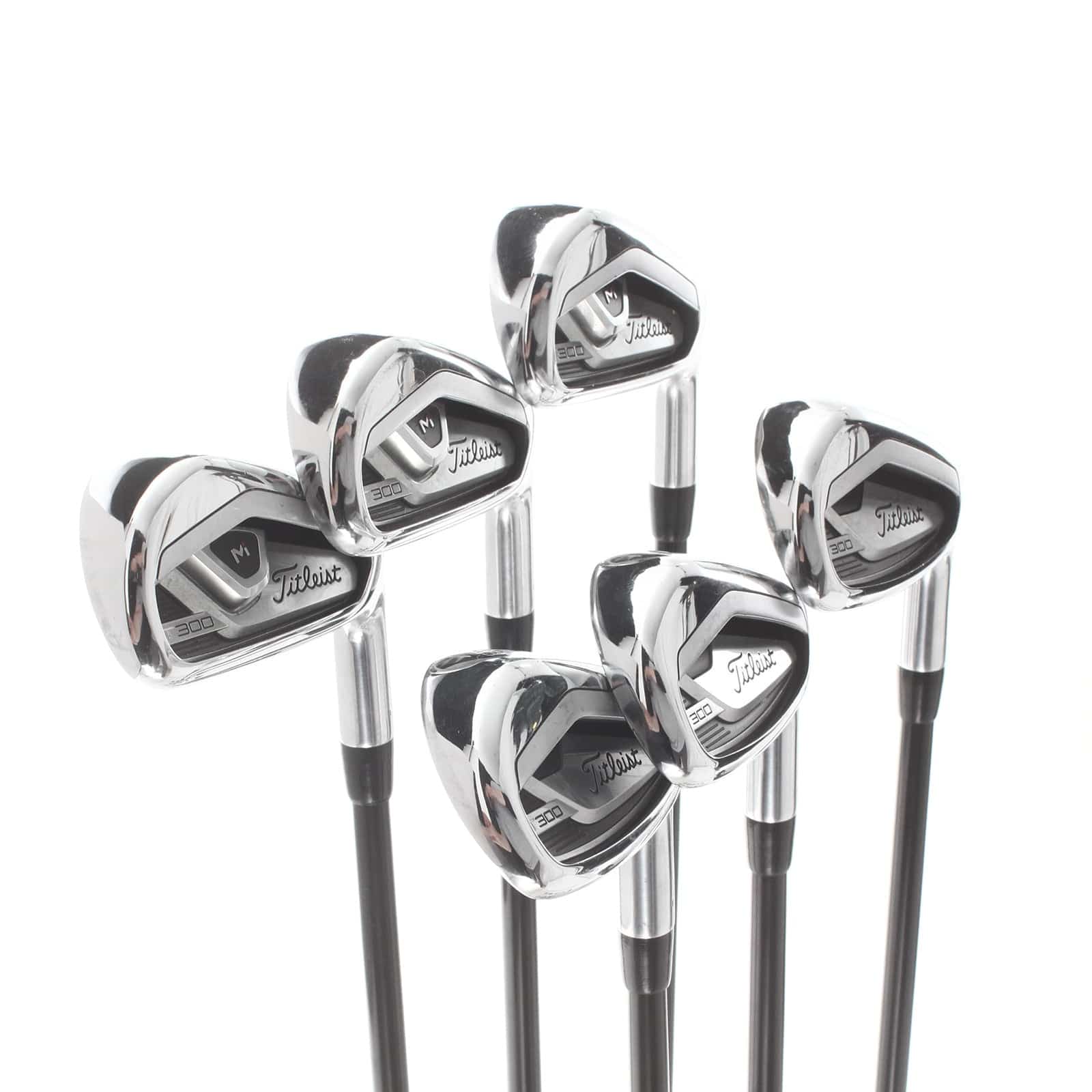 Titleist T300 Graphite Mens Right Hand Irons 5-PW Senior - Tensei AV Red - Image 2