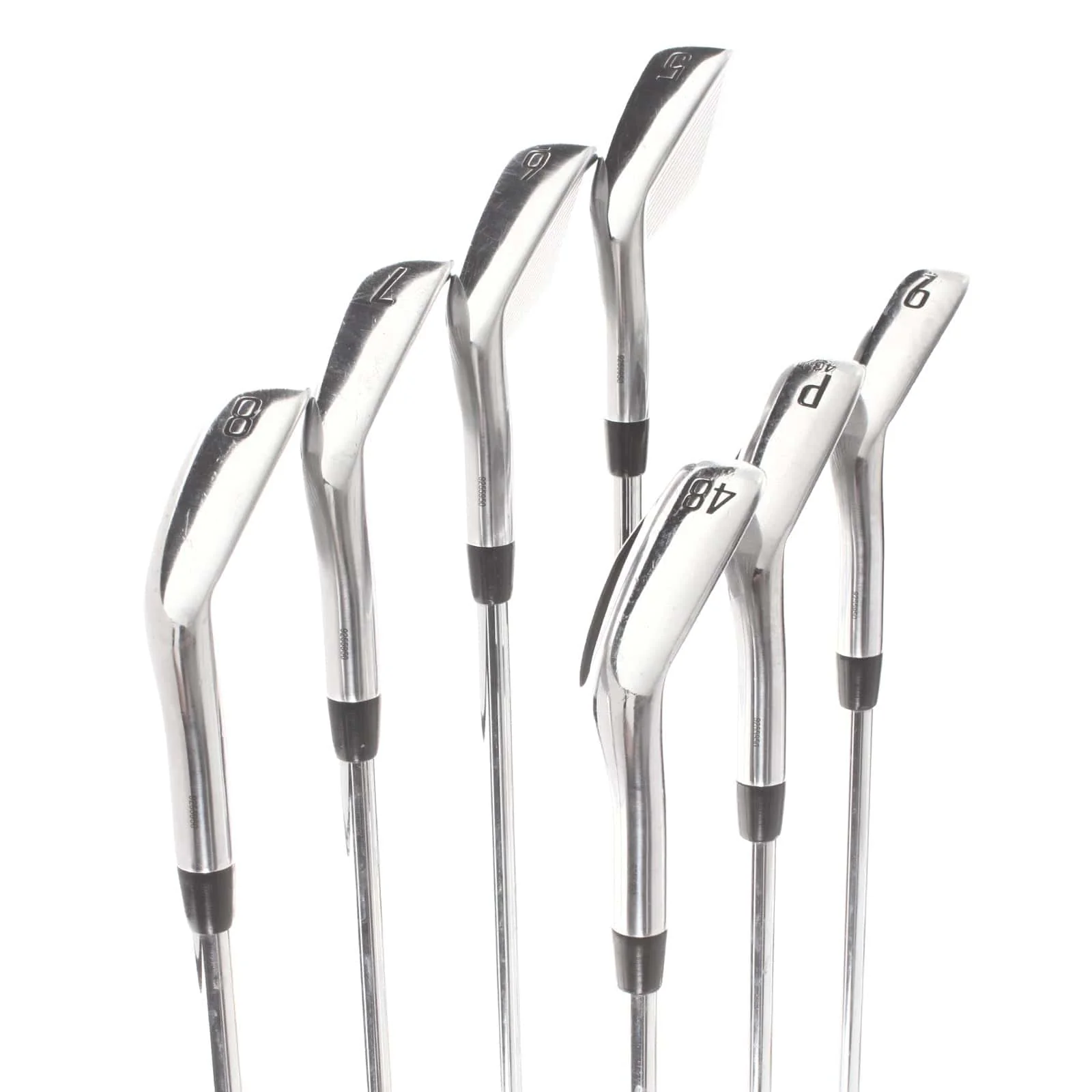 Titleist T300 Steel Mens Right Hand Irons 5-GW Stiff - AMT Black - Image 3