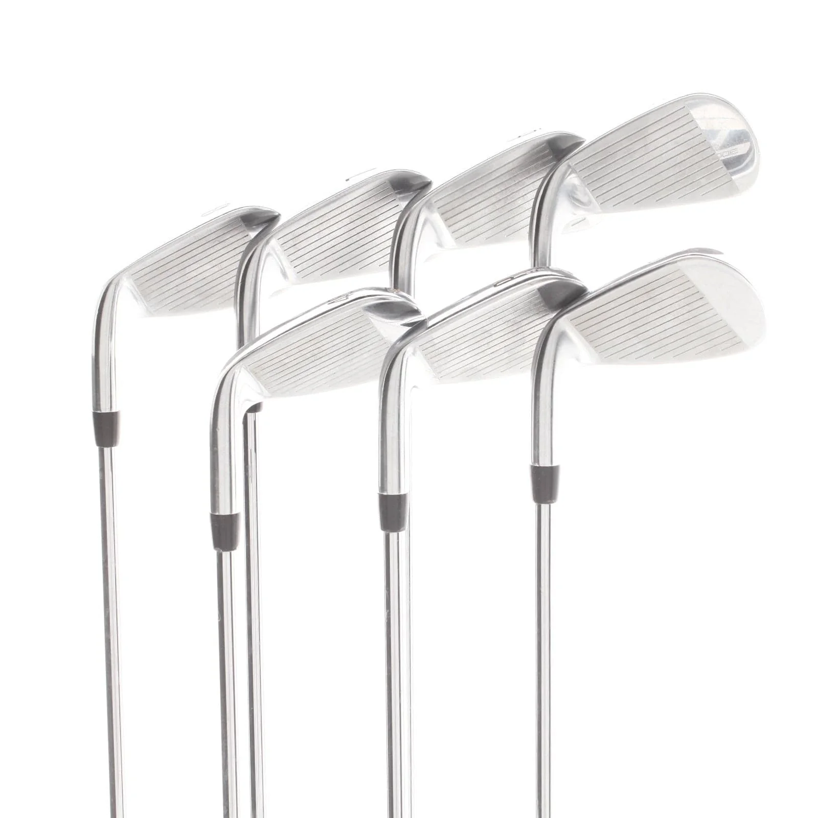 Titleist T300 Steel Mens Right Hand Irons 5-GW Stiff - AMT Black - Image 4