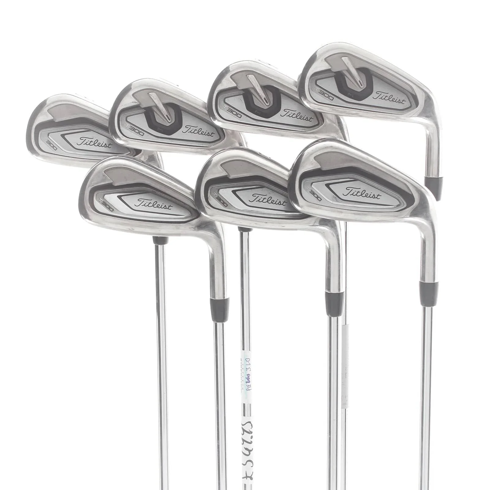 Titleist T300 Steel Mens Right Hand Irons 5-GW Stiff - AMT Red S300