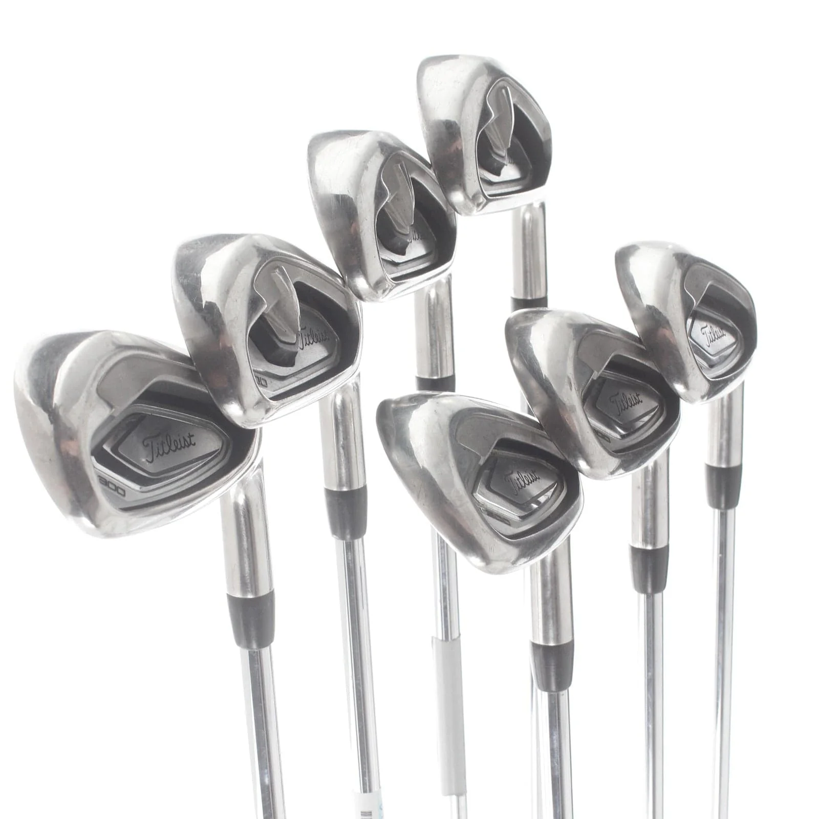Titleist T300 Steel Mens Right Hand Irons 5-GW Stiff - AMT Red S300 - Image 2