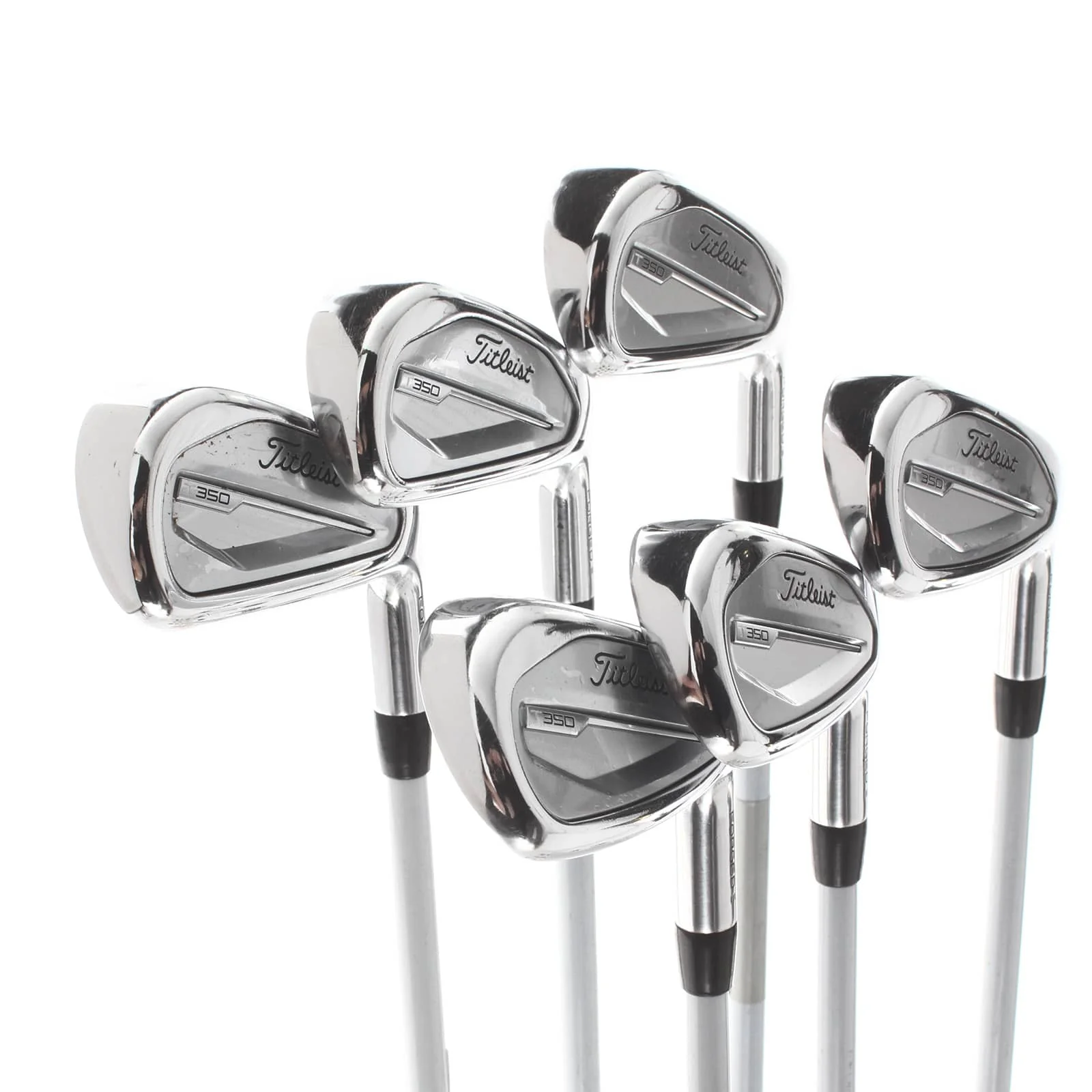 Titleist T350 2023 Graphite Ladies Right Hand Irons 5-PW Ladies - Tensei AV Series AM(2) Red - Image 2