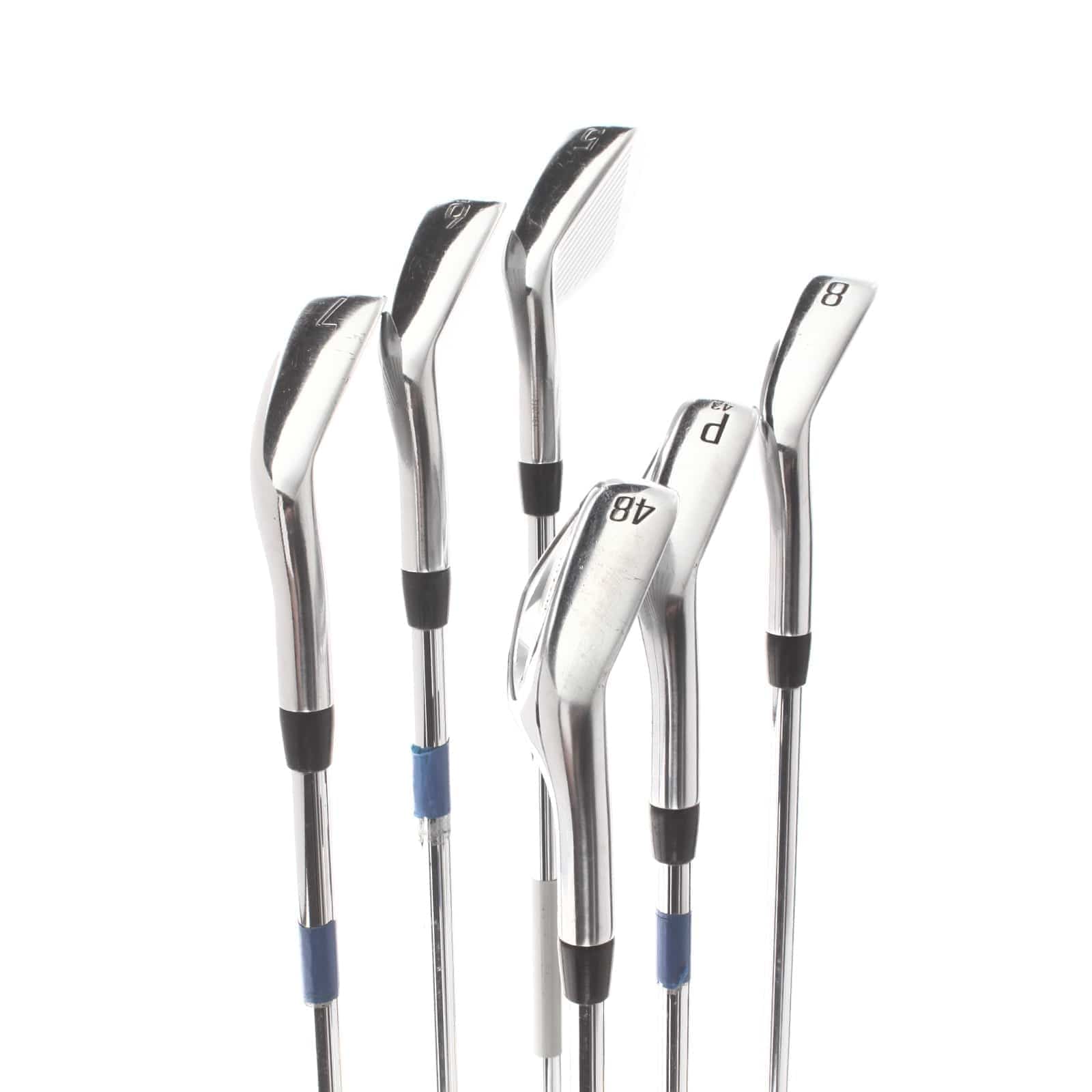 Titleist T350 2023 Steel Mens Right Hand Irons 5-PW Regular - AMT Red R300 - Image 3