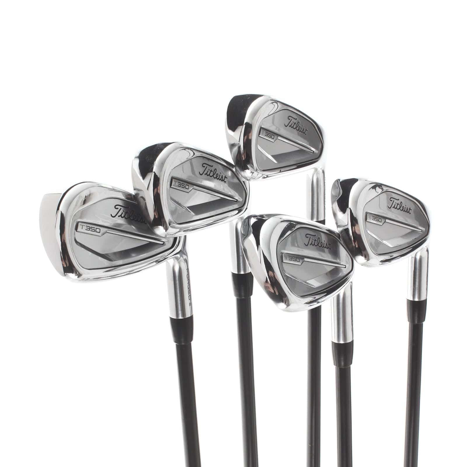 Titleist T350 Graphite Mens Right Hand Irons 6-PW Stiff - Accra iS4 - Image 2