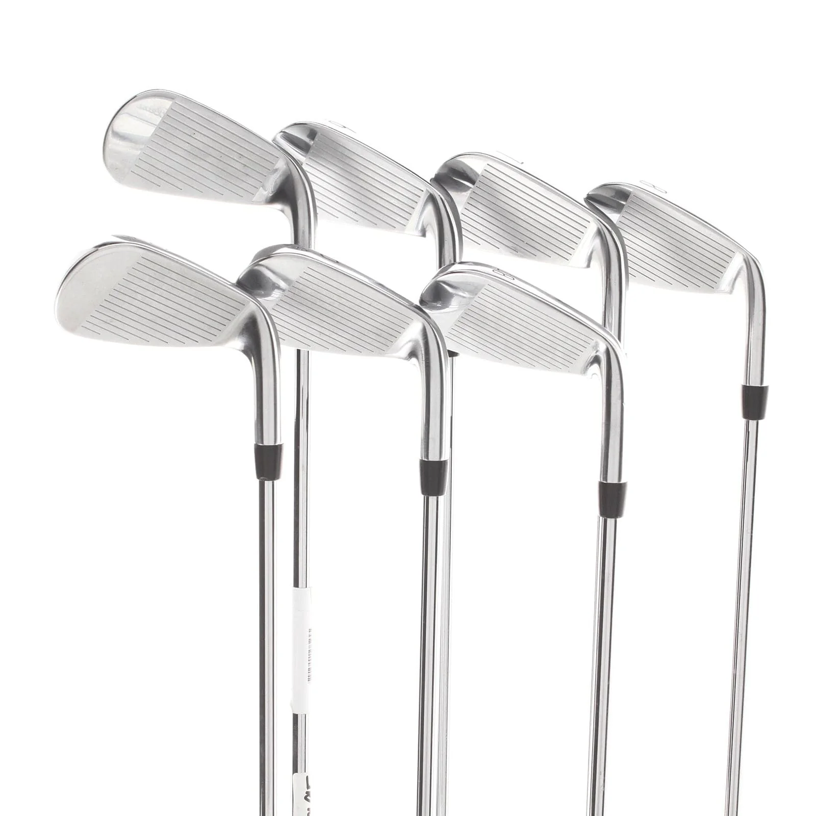 Titleist T350 Steel Mens Left Hand Irons 5-GW Regular - AMT Red R300 - Image 4