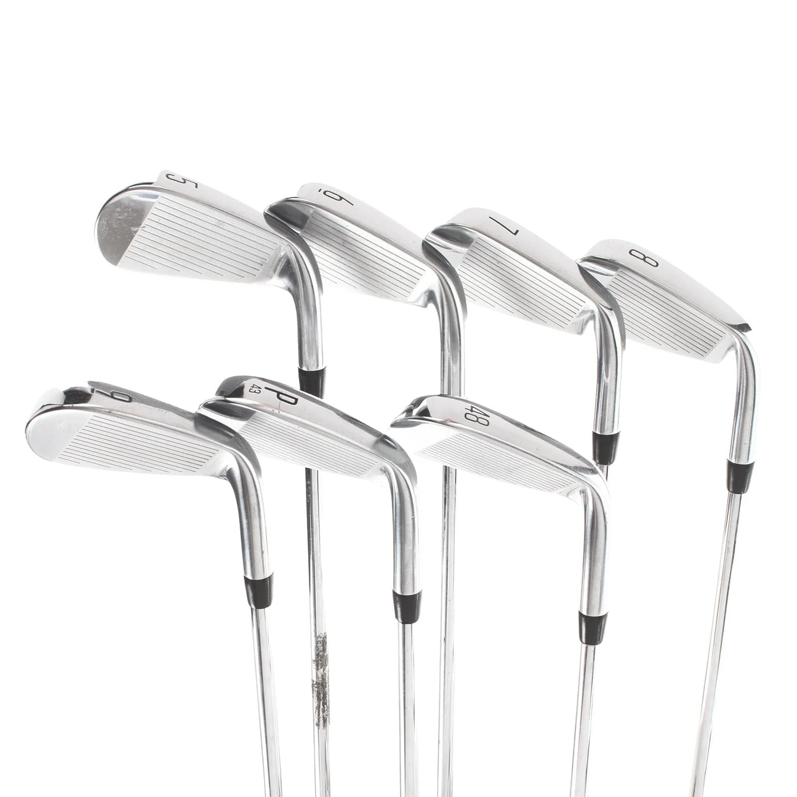 Titleist T350 Steel Mens Left Hand Irons 5-GW Regular - True Temper AMT Red - Image 3