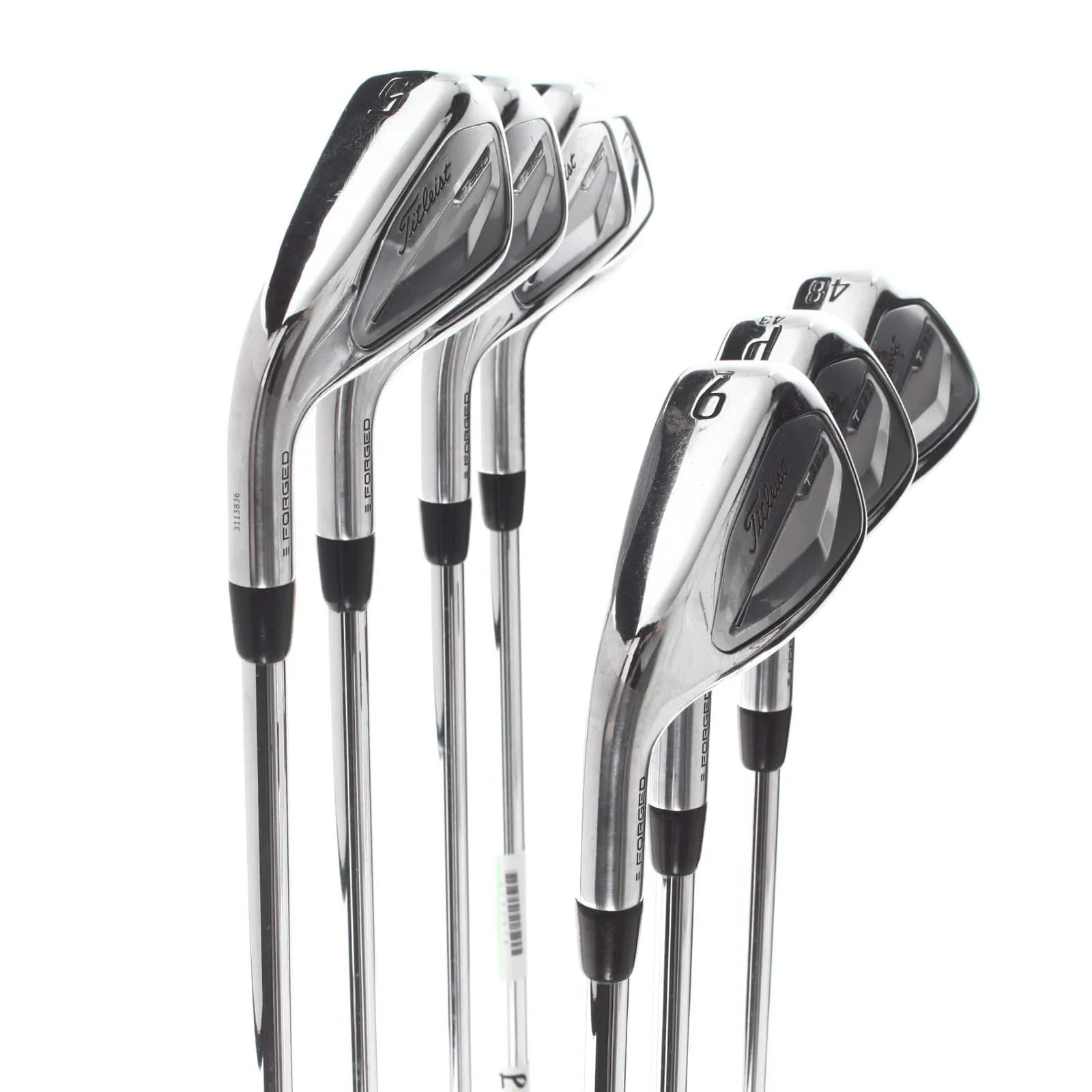 Titleist T350 Steel Mens Left Hand Irons 5-GW Regular - True Temper AMT Red R300 - Image 2
