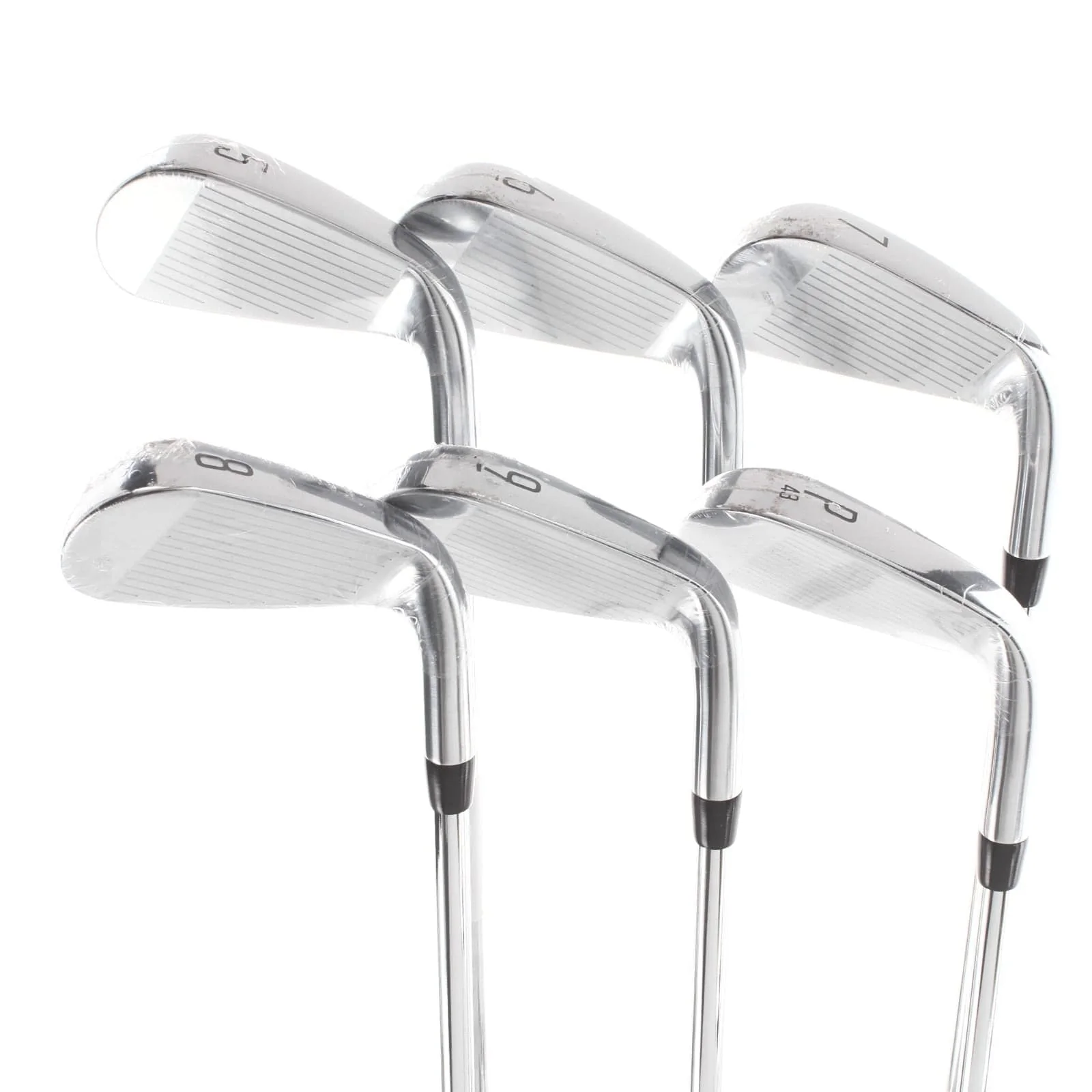 Titleist T350 Steel Mens Left Hand Irons 5-PW Regular - True Temper AMT Red - Image 3