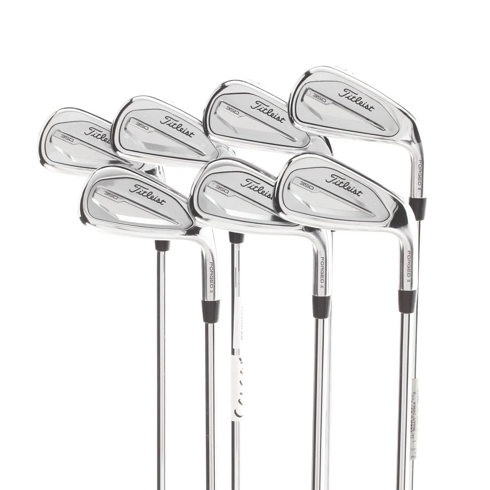 Titleist T350 Steel Mens Right Hand Irons 5-GW Regular - AMT Red R300