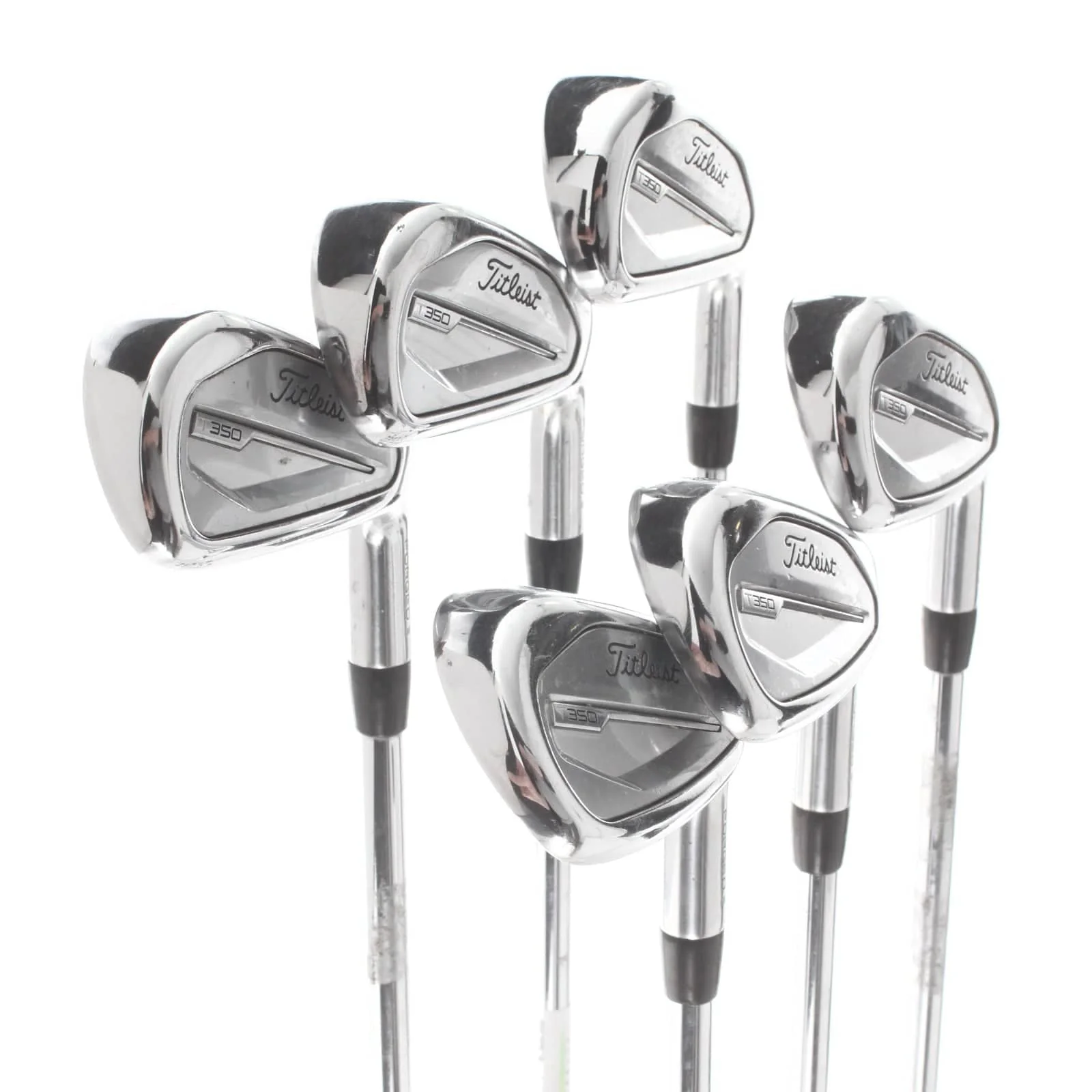 Titleist T350 Steel Mens Right Hand Irons 5-GW Regular - True Temper AMT Red R300 - Image 2