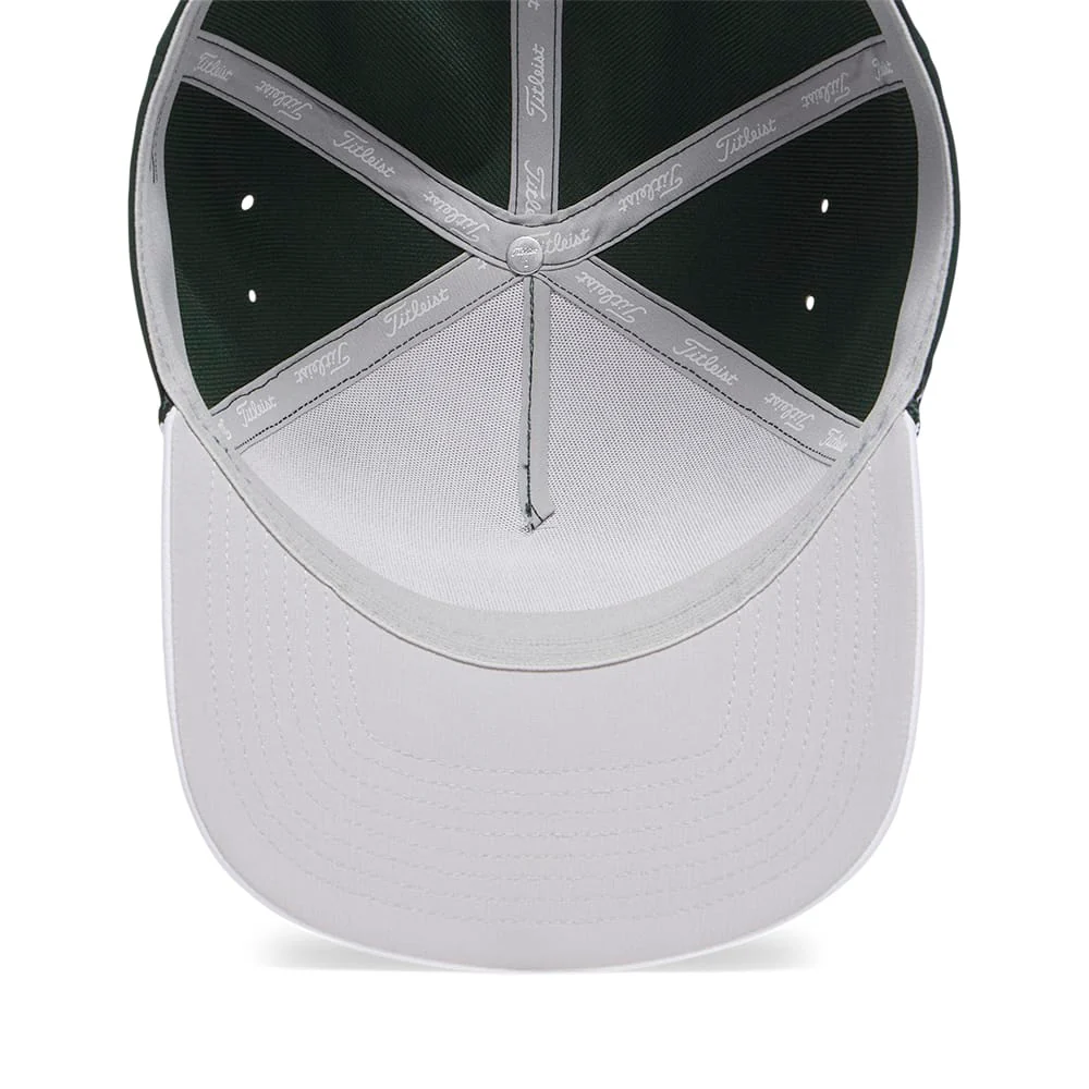 Titleist Tee Time Ltd Edition Boardwalk Rope Cap - Pine/Gold - Image 5