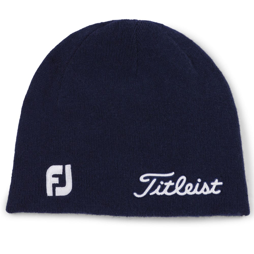 Titleist Tour Merino Beanie - Navy/White - Image 4