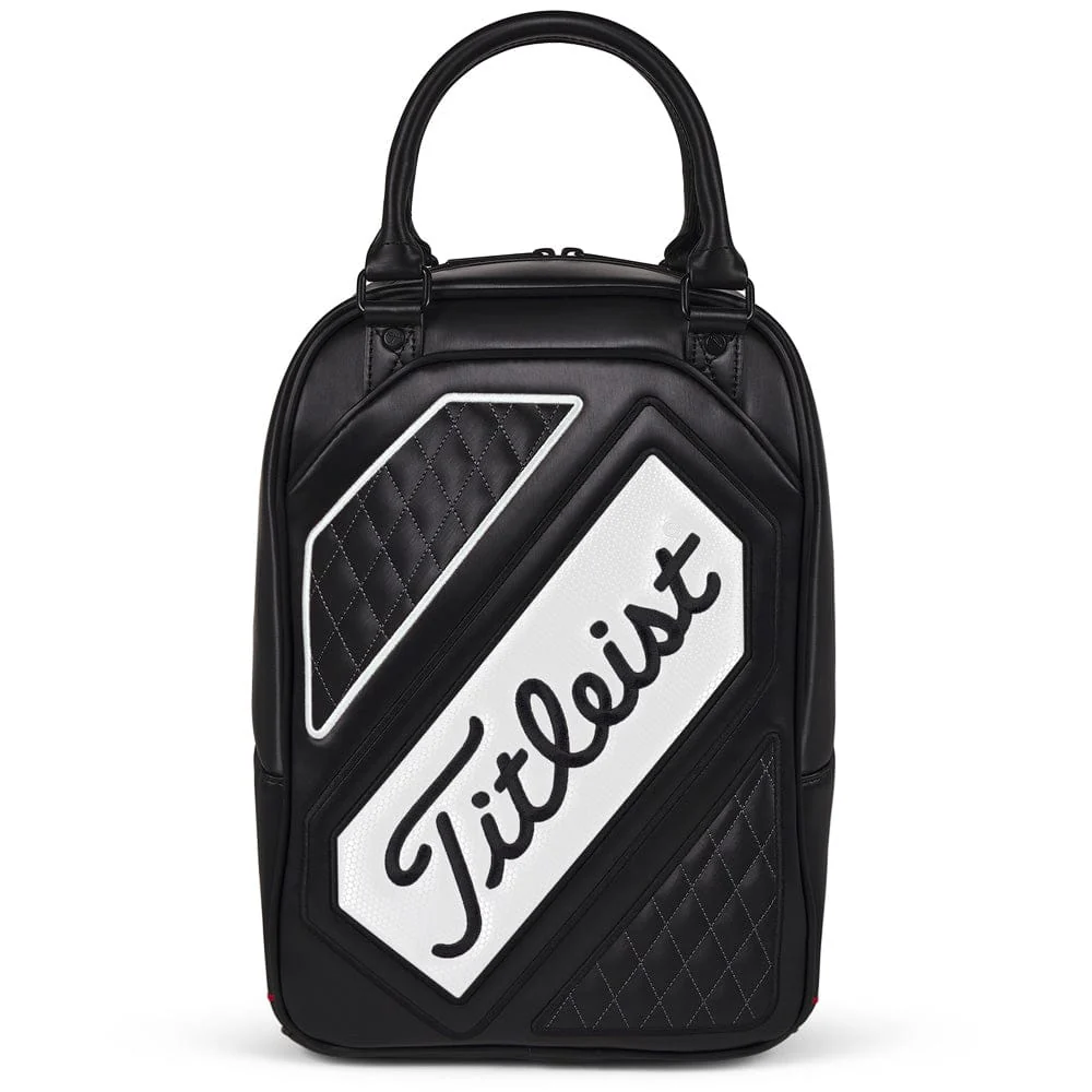 Titleist Tour Series Practice Ball Bag  - Black/White
