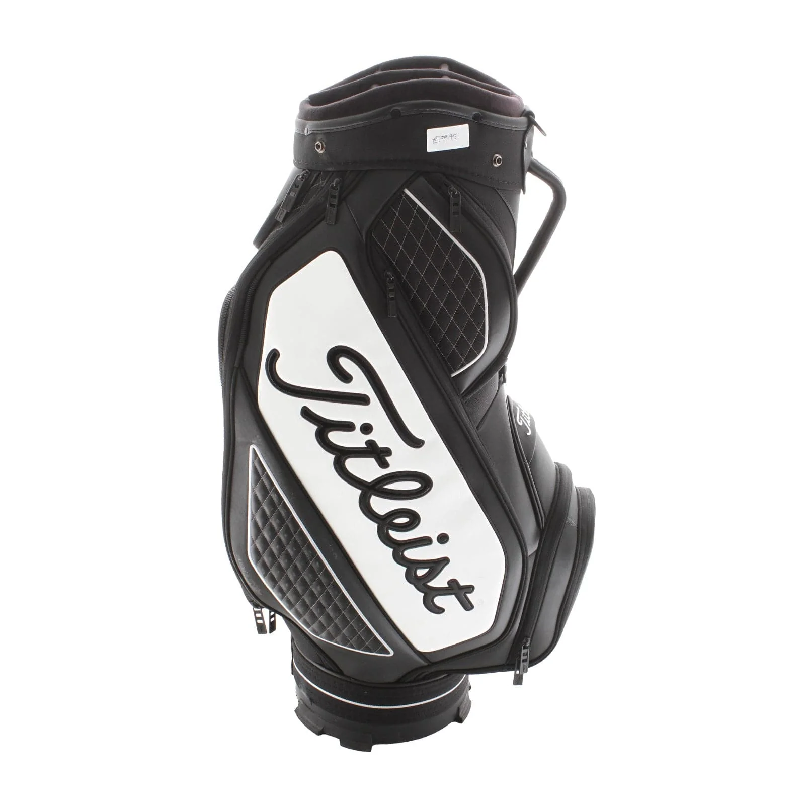 Titleist Tour Series Premium StaDry Cart Bag - Black/White - Image 3
