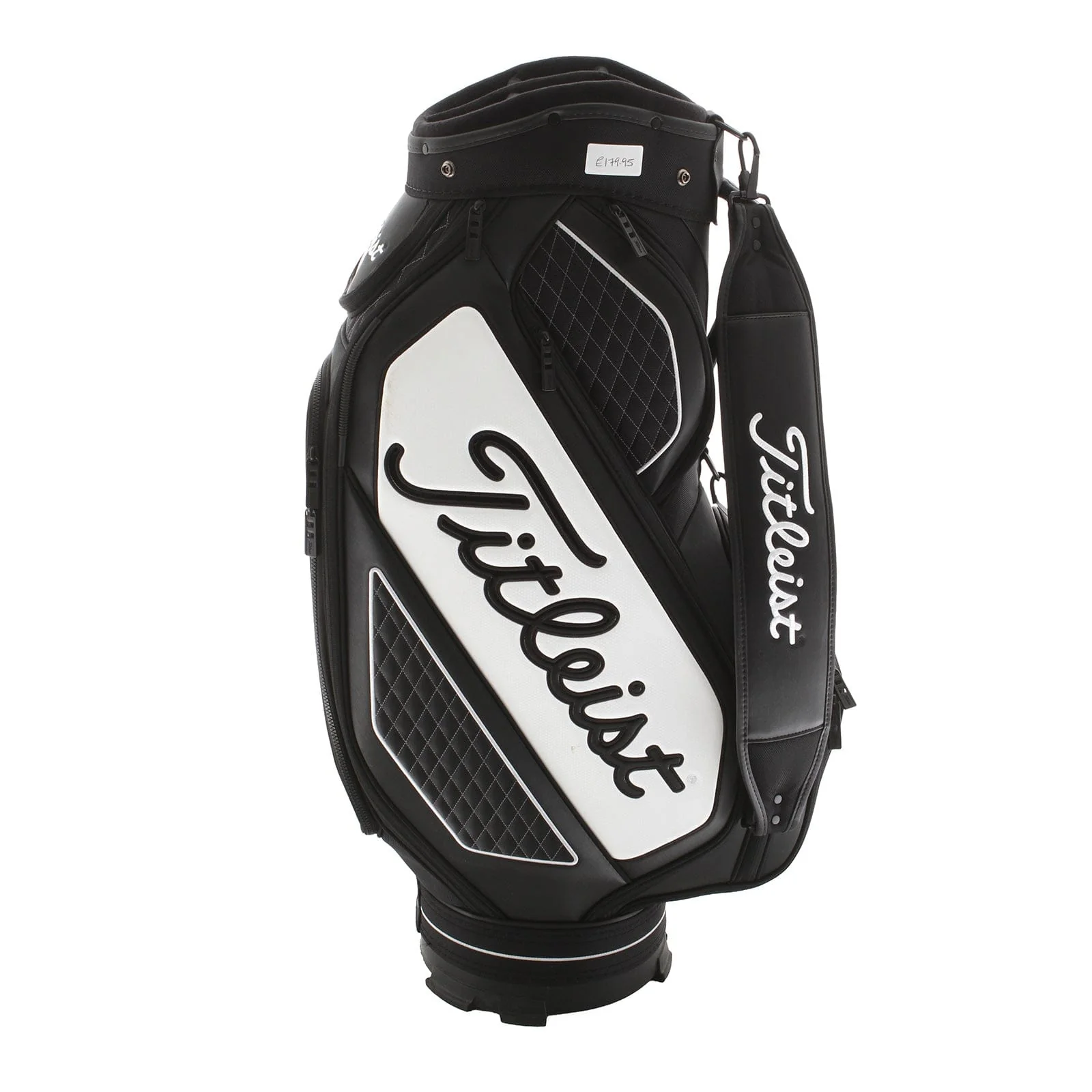 Titleist Tour Series Premium StaDry Cart Bag - Black/White - Image 3