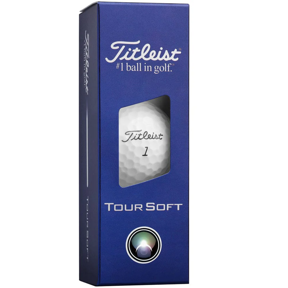 Titleist Tour Soft Golf Balls - White - 12 Pack - Image 3