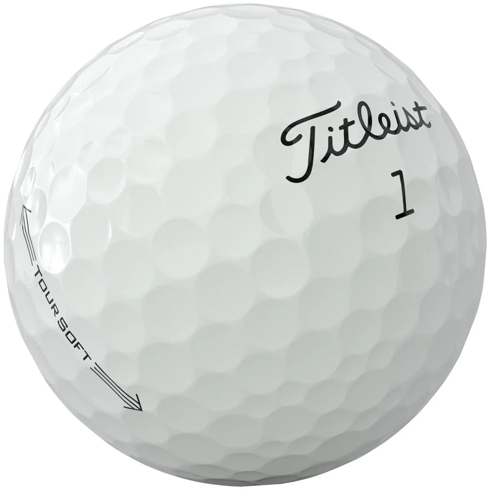 Titleist Tour Soft Golf Balls - White - 12 Pack - Image 5