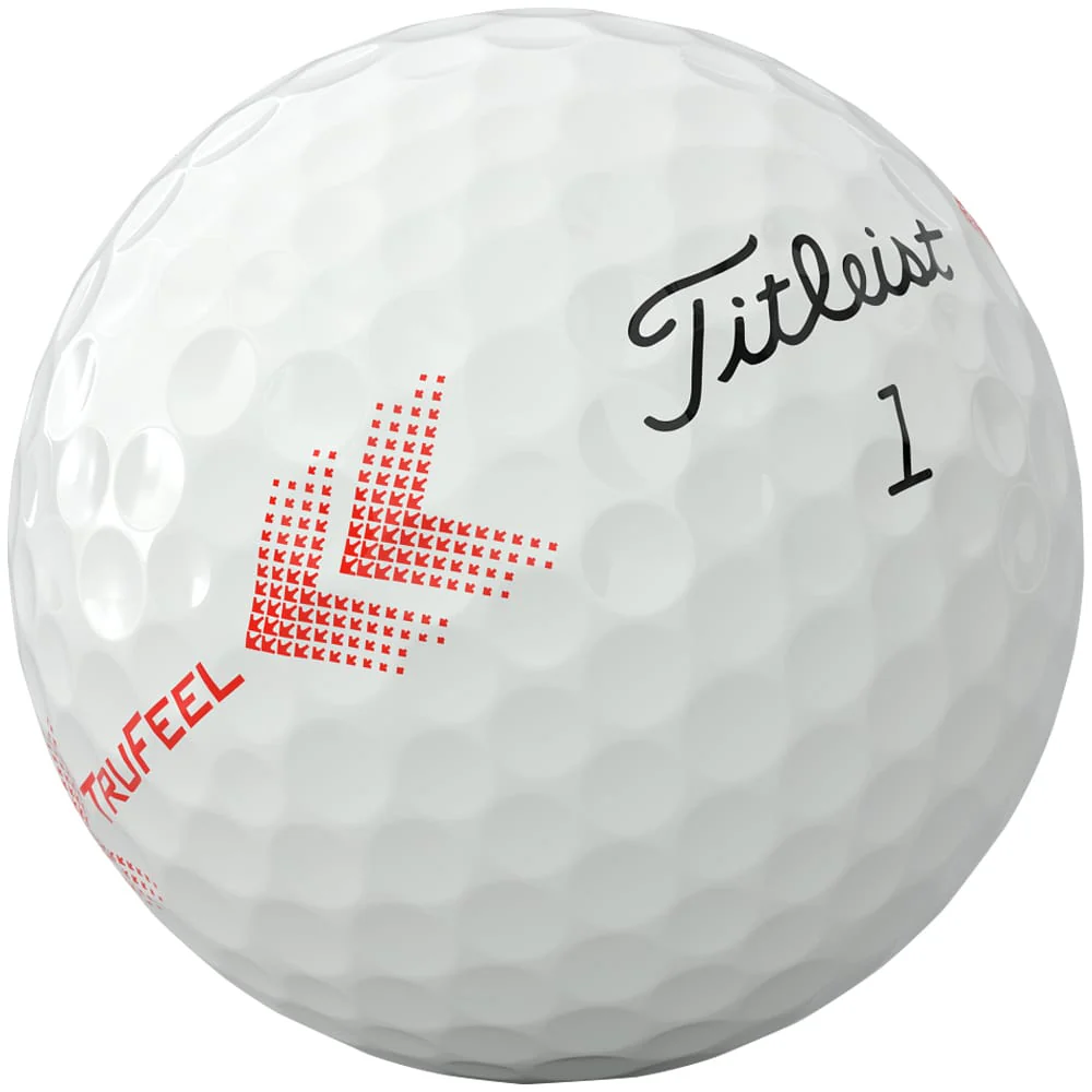 Titleist TruFeel AIM 360 Golf Balls - White - 12 Pack - Image 2