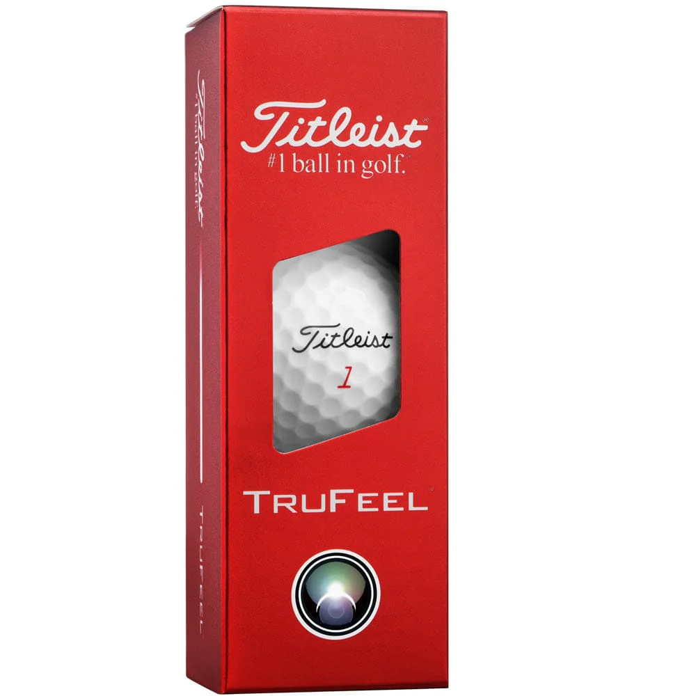Titleist TruFeel Golf Balls - White - 12 Pack - Image 6