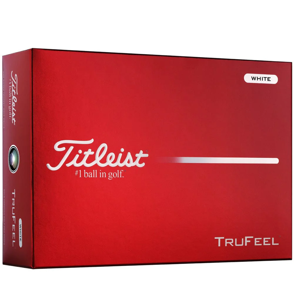 Titleist TruFeel Golf Balls - White - 12 Pack - Image 7