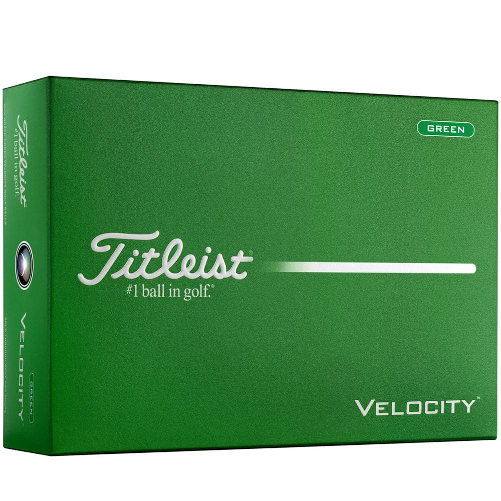 Titleist Velocity Golf Balls - Green - 12 Pack - Image 7