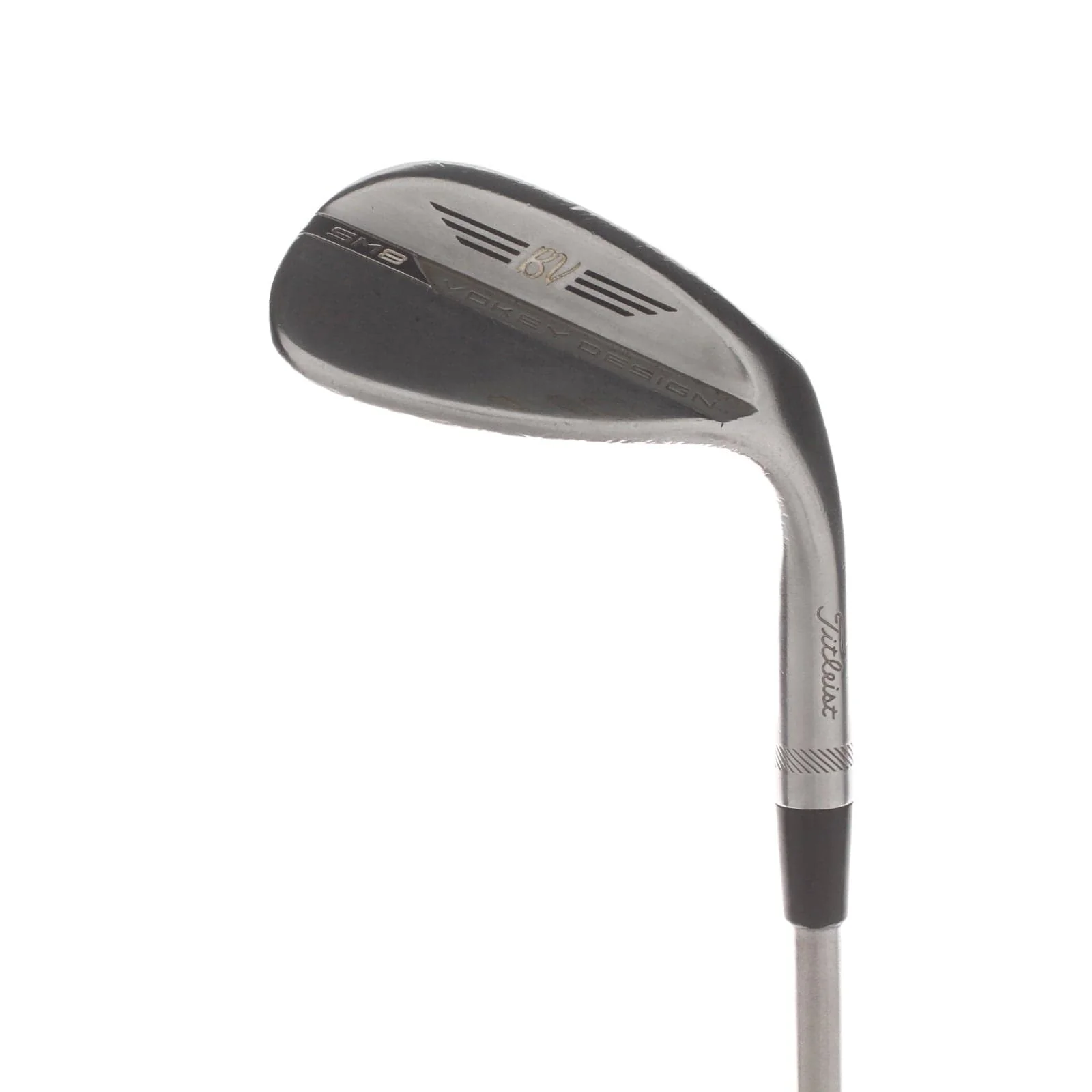 Titleist Vokey Design SM8 Graphite Mens Right Hand Lob Wedge 60* 10 Bounce S Grind Stiff - KBS Tour C Taper Lite 110