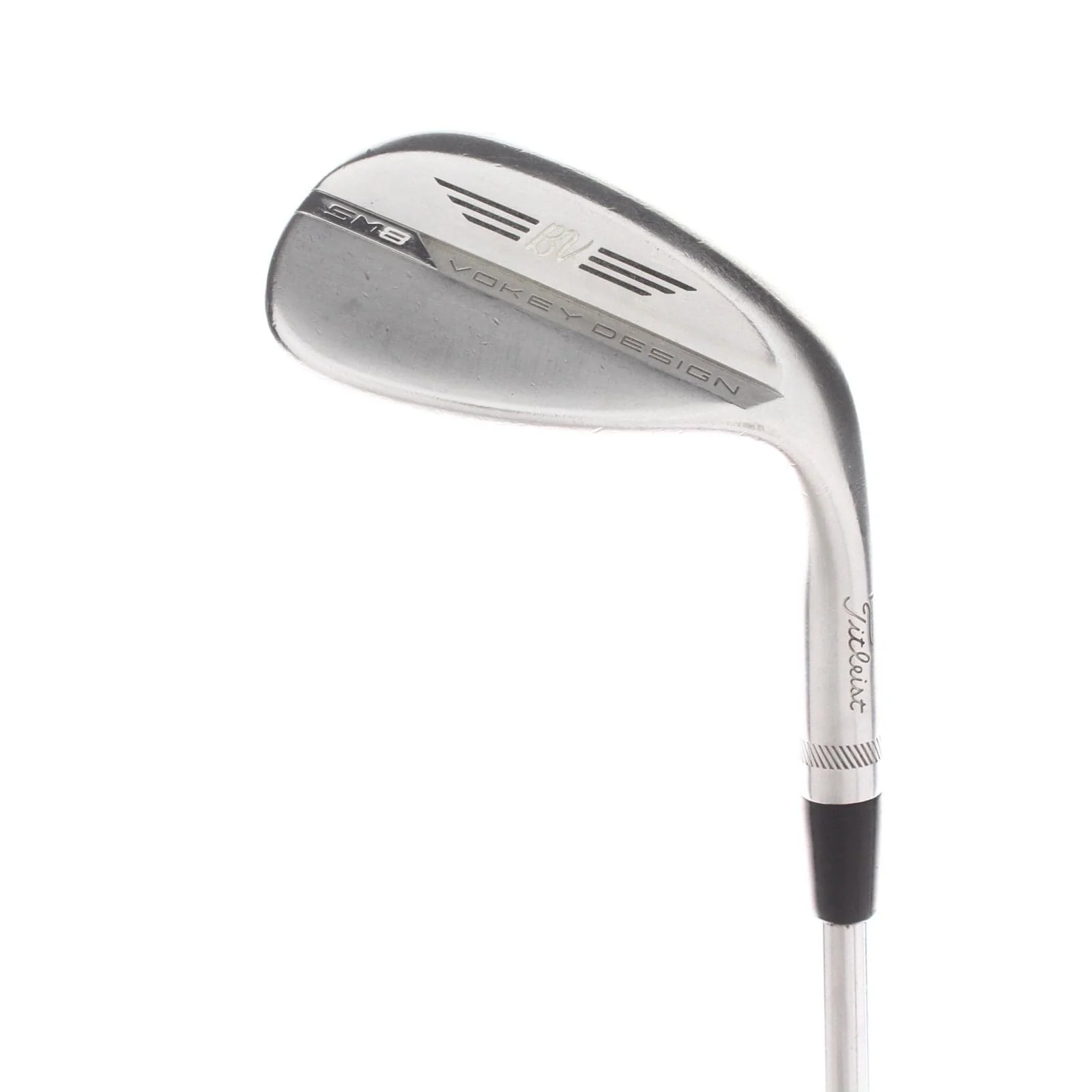 Titleist Vokey Design SM8 Steel Mens Right Hand Lob Wedge 60* 10 Bounce S Grind Wedge - BV Design SM8