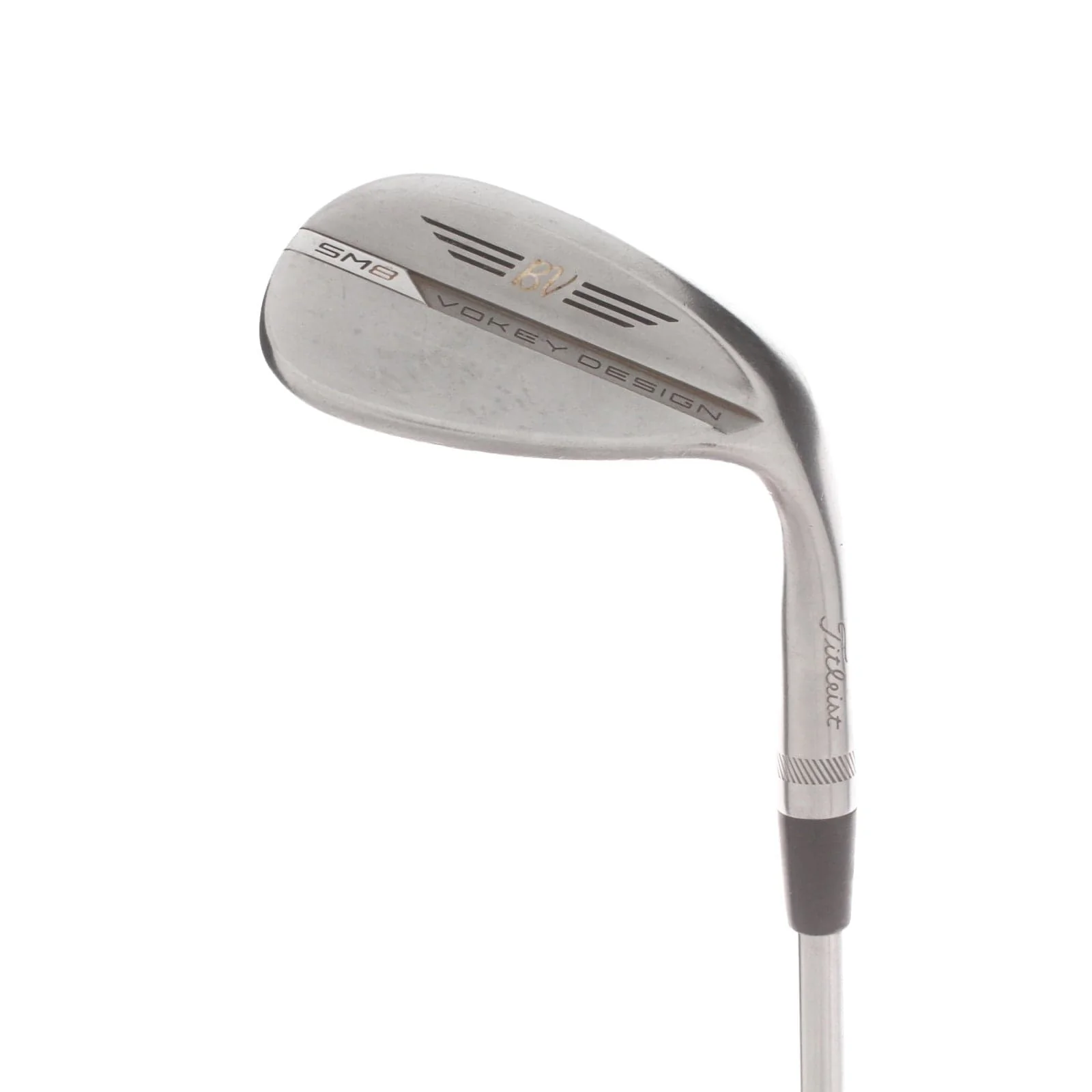 Titleist Vokey Design SM8 Steel Mens Right Hand Lob Wedge 60* 10 Bounce S Grind Wedge - Dynamic Gold