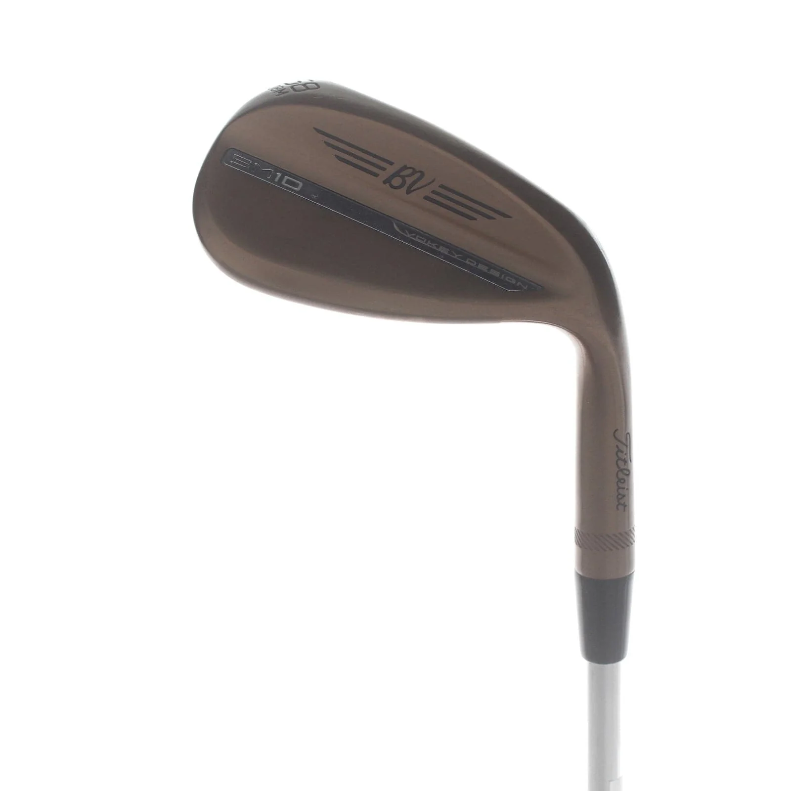Titleist Vokey SM10 Oil Can Steel Mens Right Hand Lob Wedge 58* 8 Bounce M Grind Wedge - Project X BV