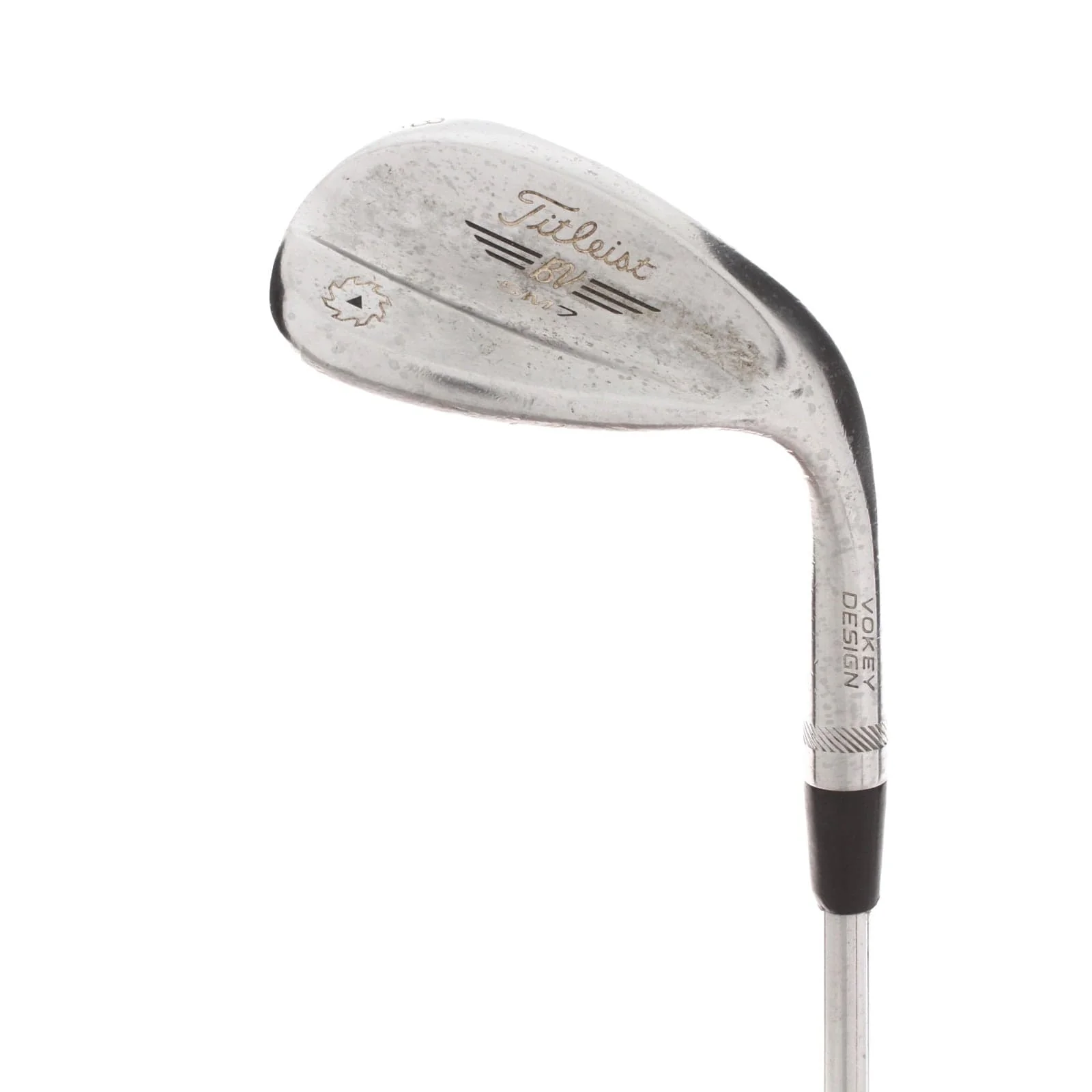 Titleist Vokey SM7 Steel Mens Right Hand Lob Wedge 58* 12 Bounce D Grind Wedge - BV Vokey