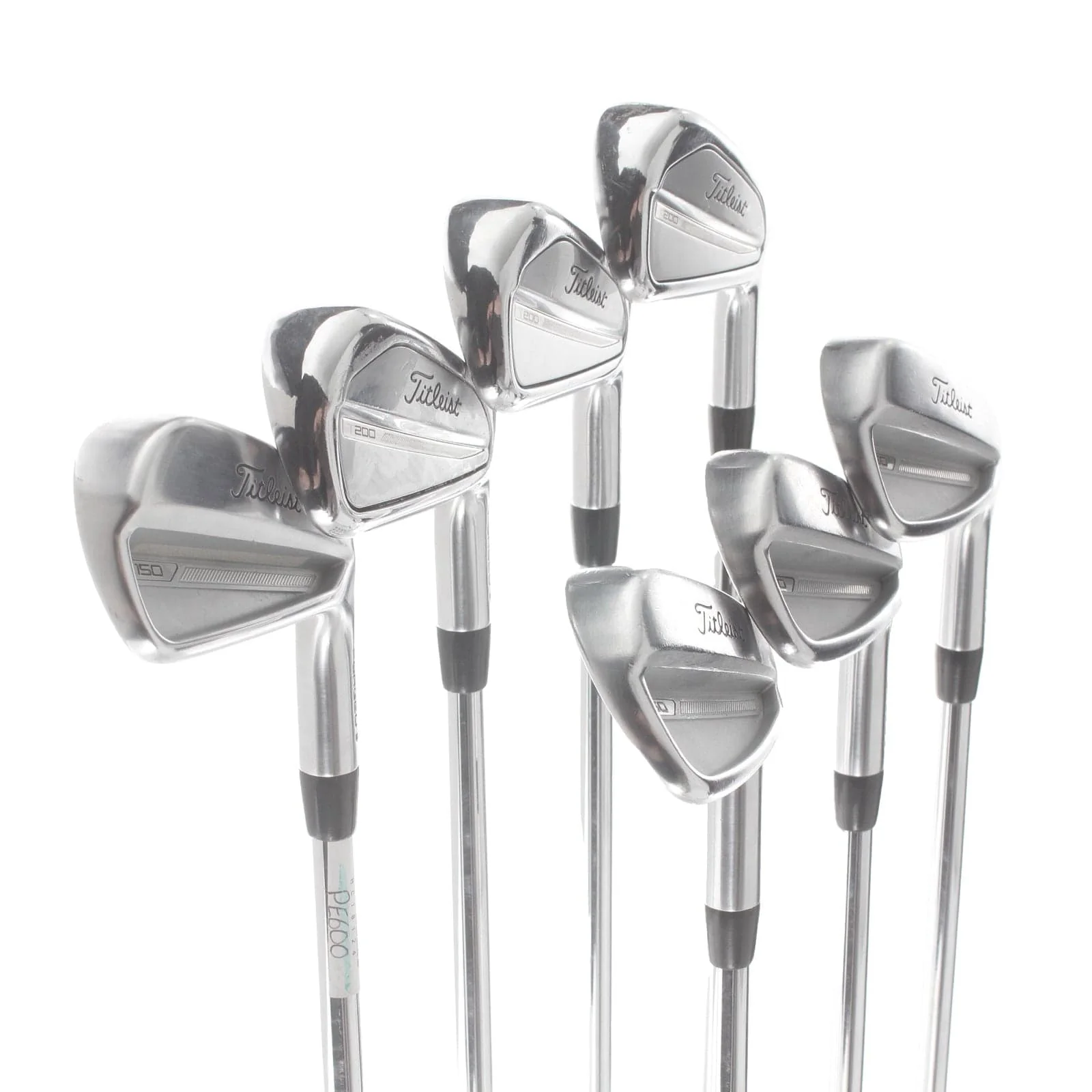 Titliest T150/200 Steel Mens Right Hand Irons 4-PW +0.5" Stiff - Project X LZ - Image 2