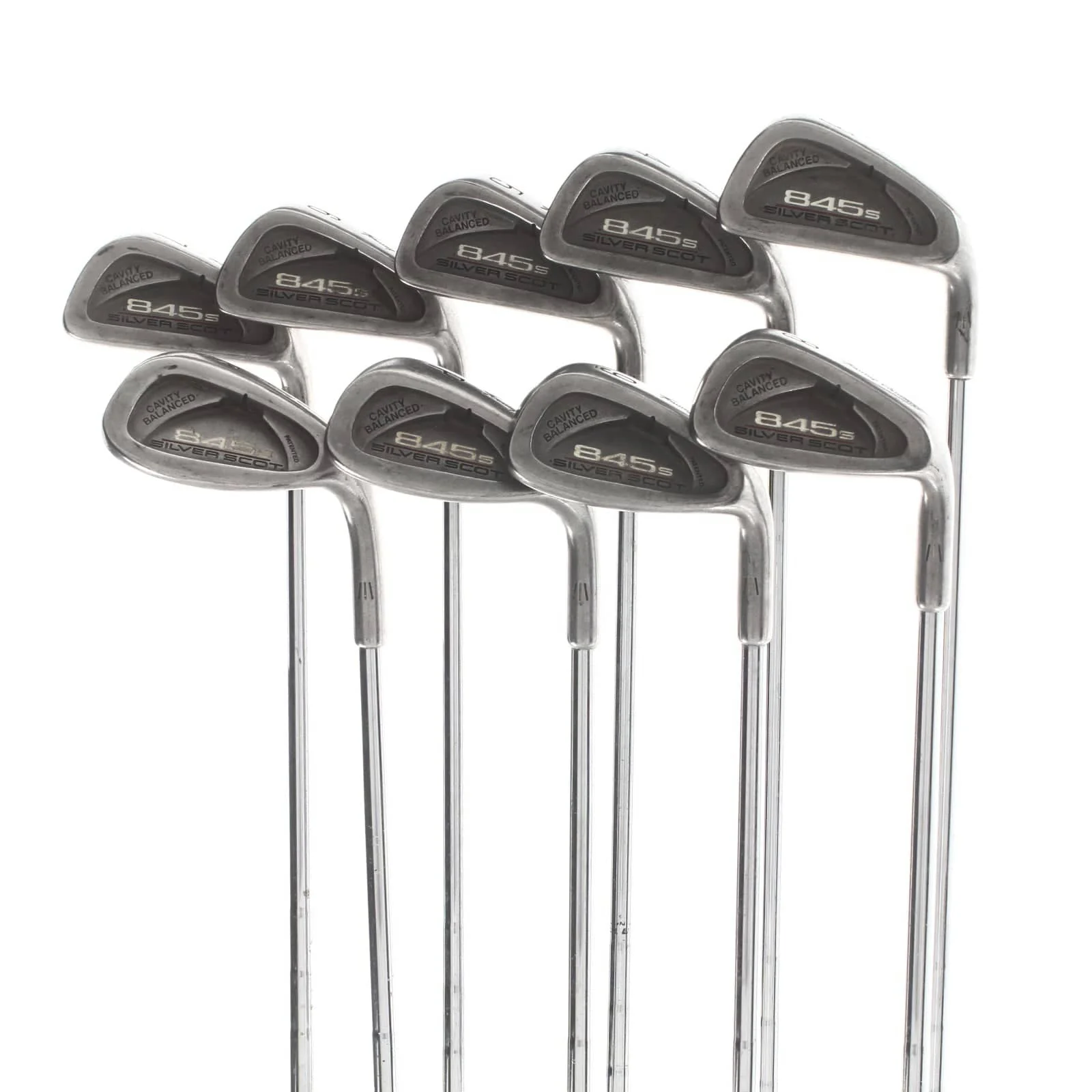 Tommy Armour 845s Steel Mens Right Hand Irons 3-SW Regular - True Temper Tour Step