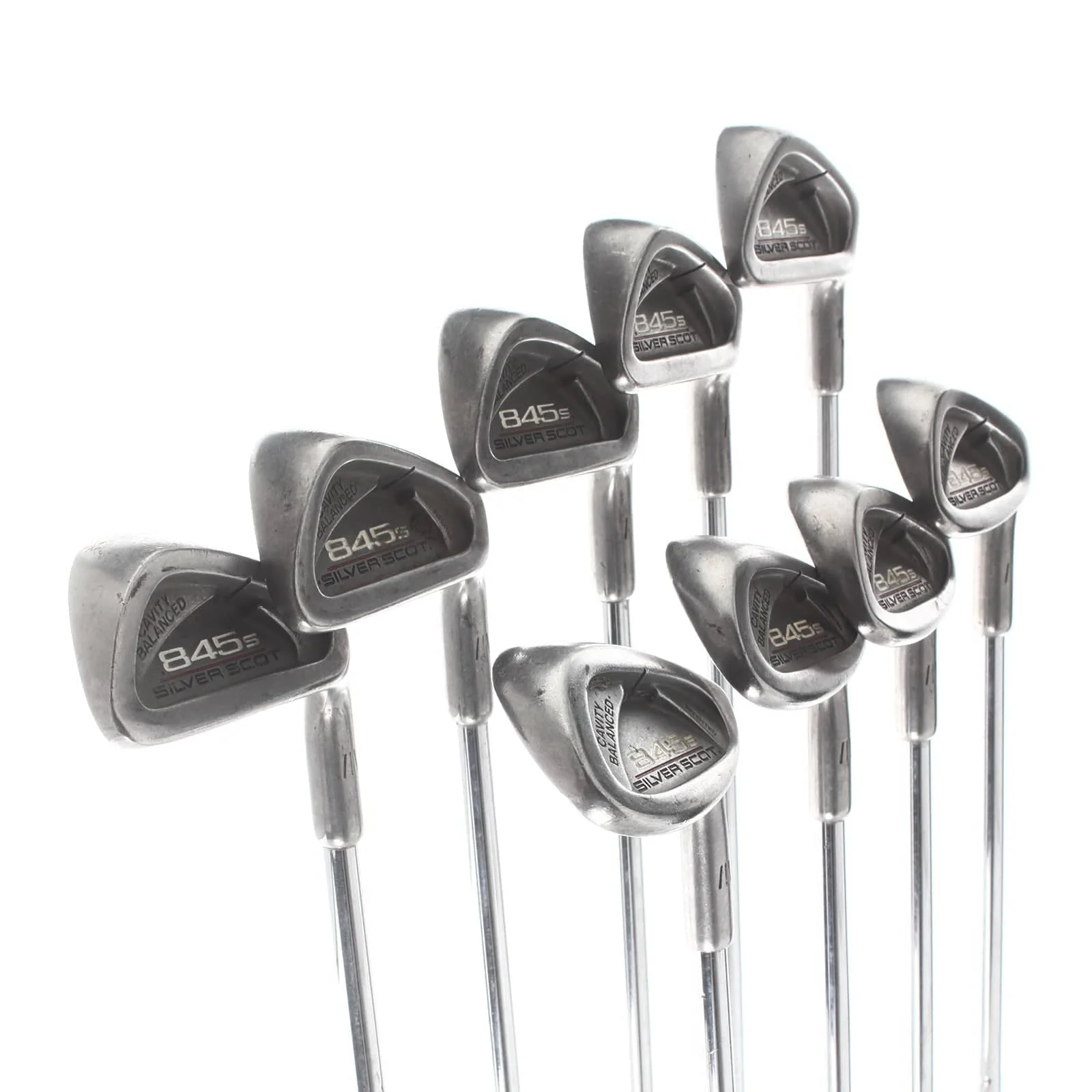 Tommy Armour 845s Steel Mens Right Hand Irons 3-SW Regular - True Temper Tour Step - Image 2