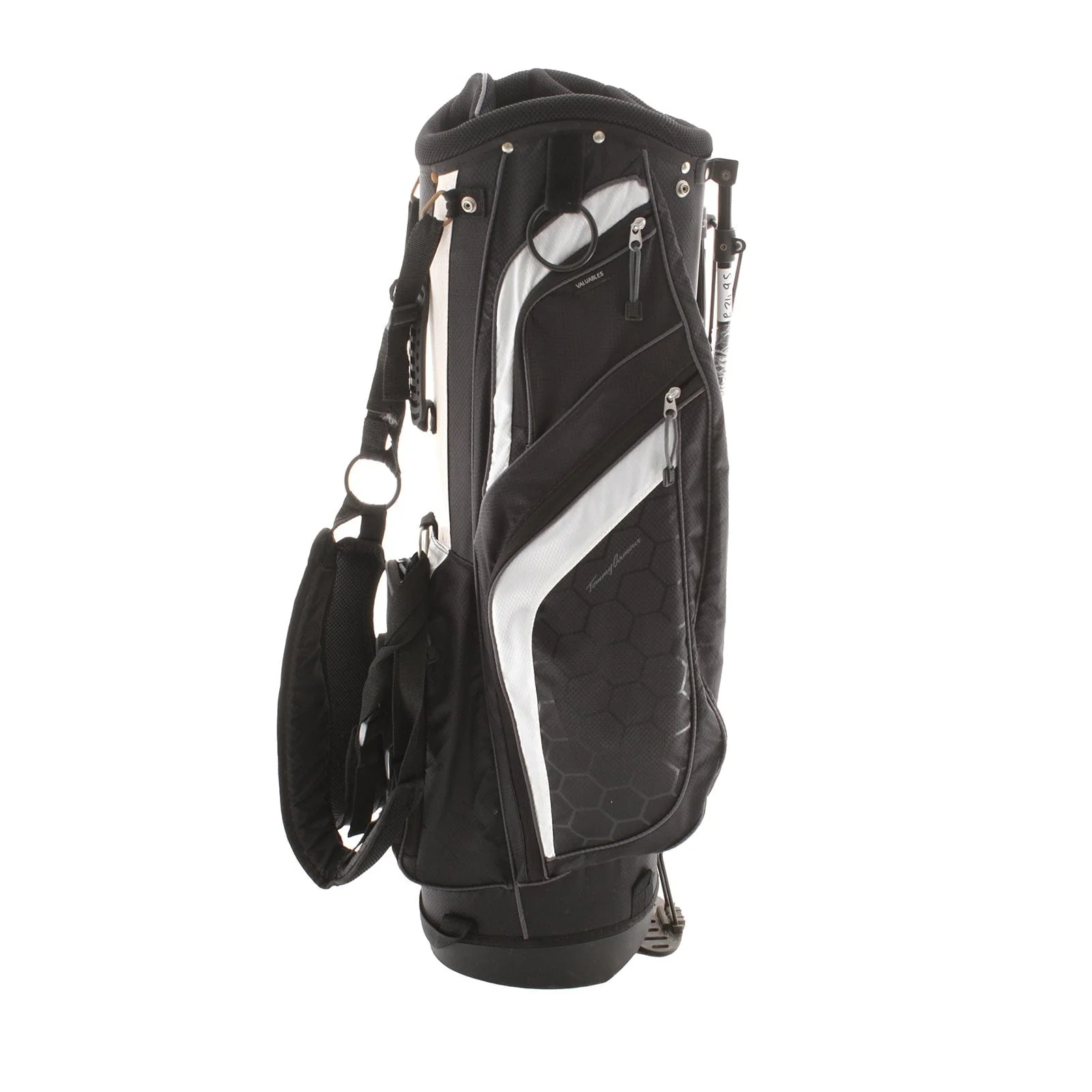 Tommy Armour Stand Bag - Black/White - Image 2