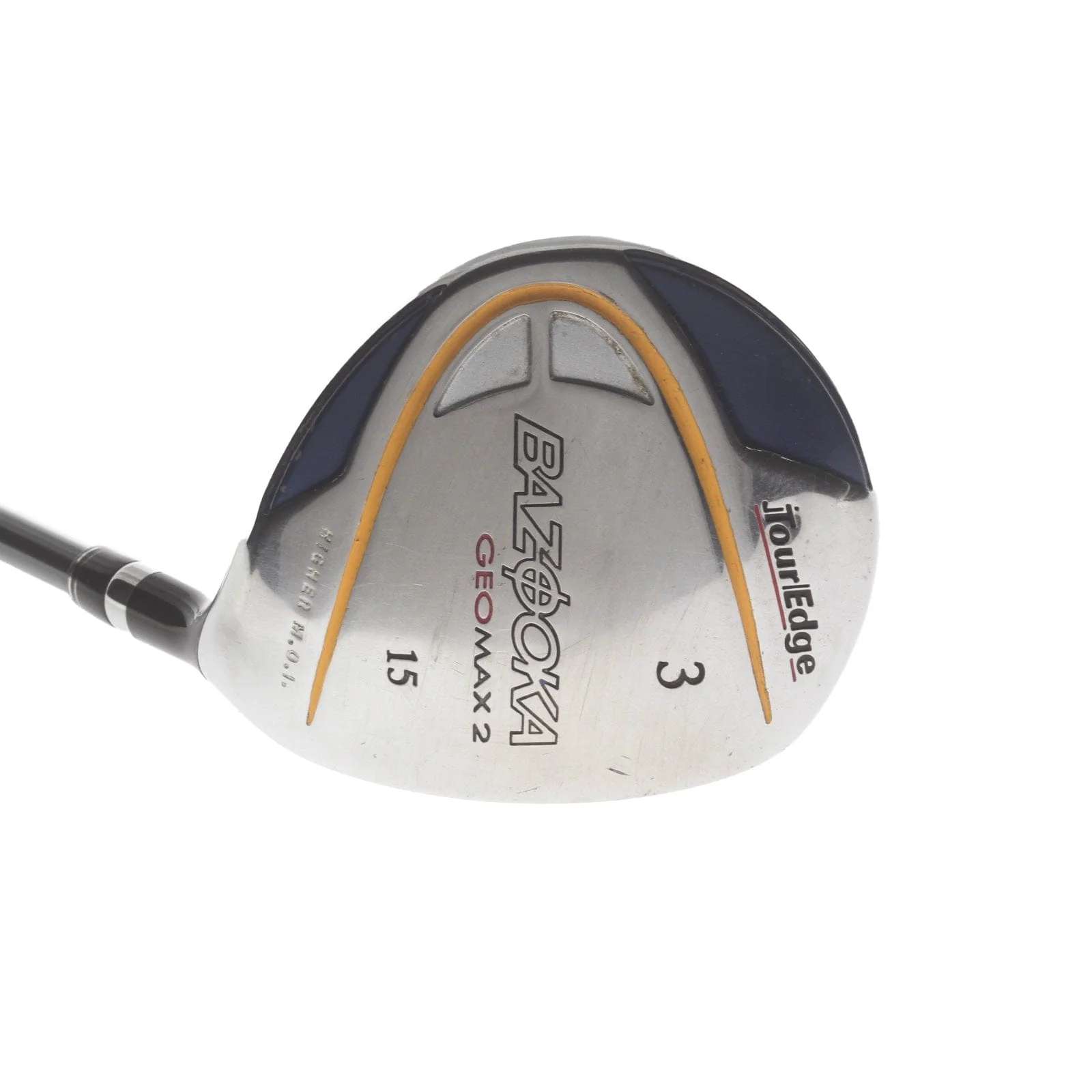 Tour Edge Bazooka Geomax 2 Graphite Mens Right Hand Fairway 3 Wood 15* Regular - Grafalloy Geomax 63g - Image 2