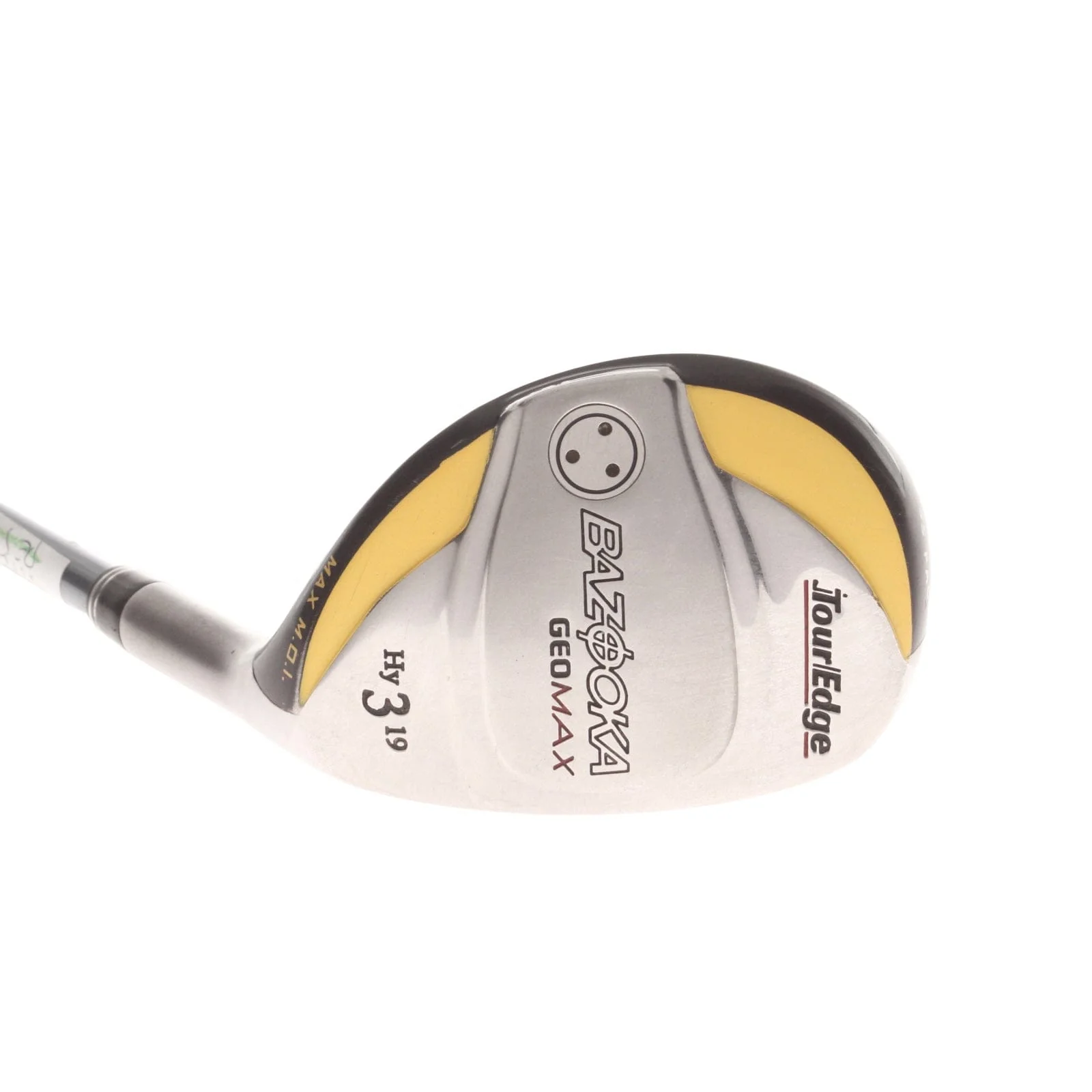 Tour Edge Bazooka Geomax Graphite Mens Right Hand 3 Hybrid 19* Regular - Grafalloy Bazooka Geomax 70g