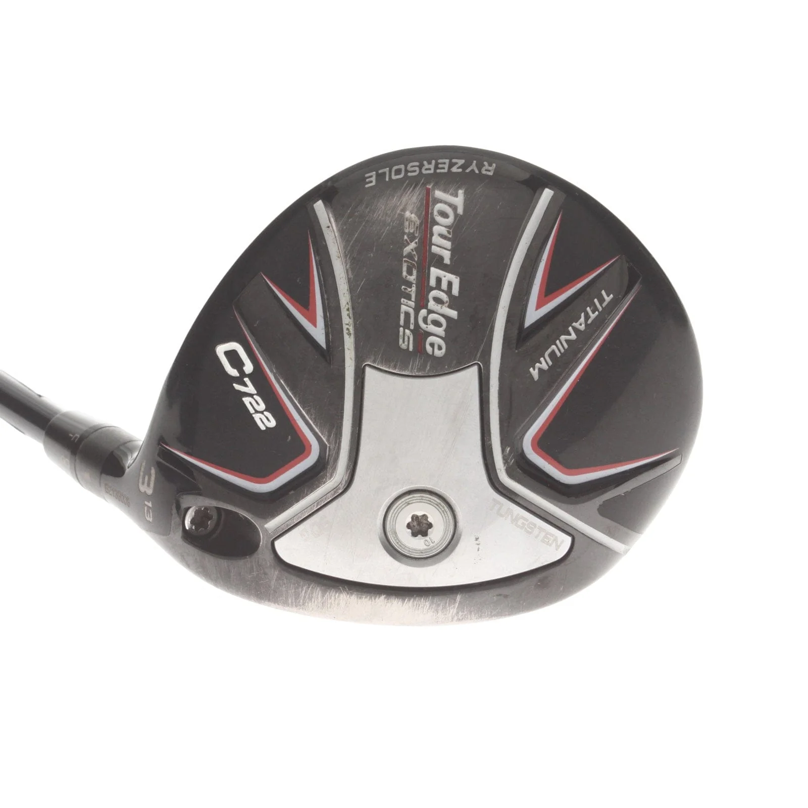 Tour Edge Exotics C722 Graphite Mens Right Hand Fairway 3 Wood 13* Stiff - Fujikura Ventus 6-S